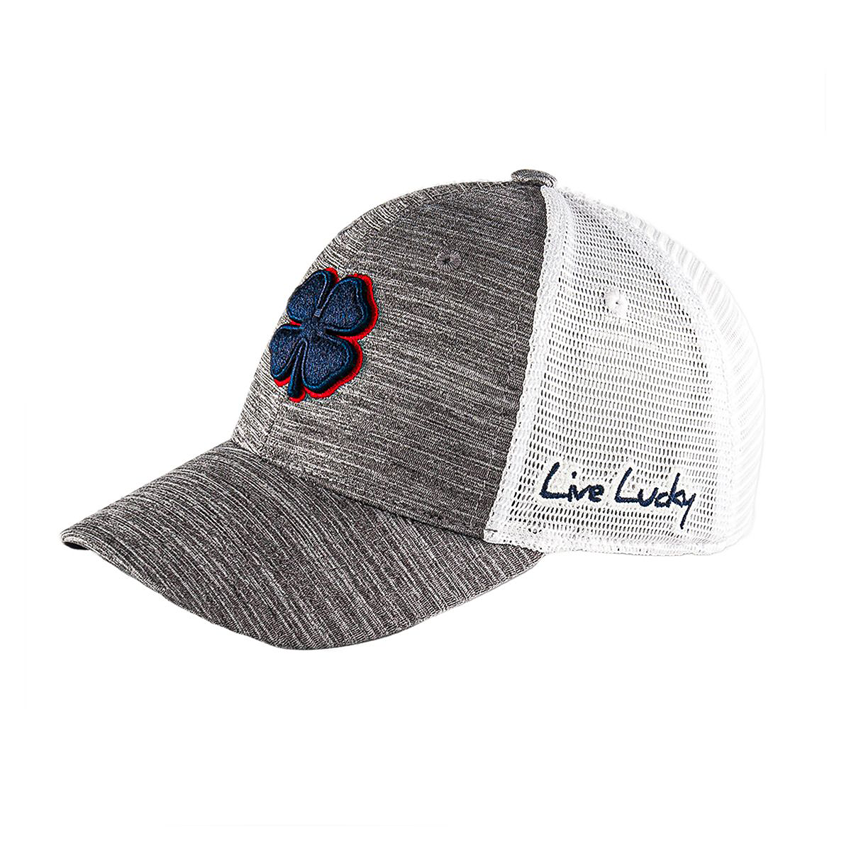 Black Clover Perfect Luck 1 Mesh-Back Cap - Charcoal/Navy - L/XL