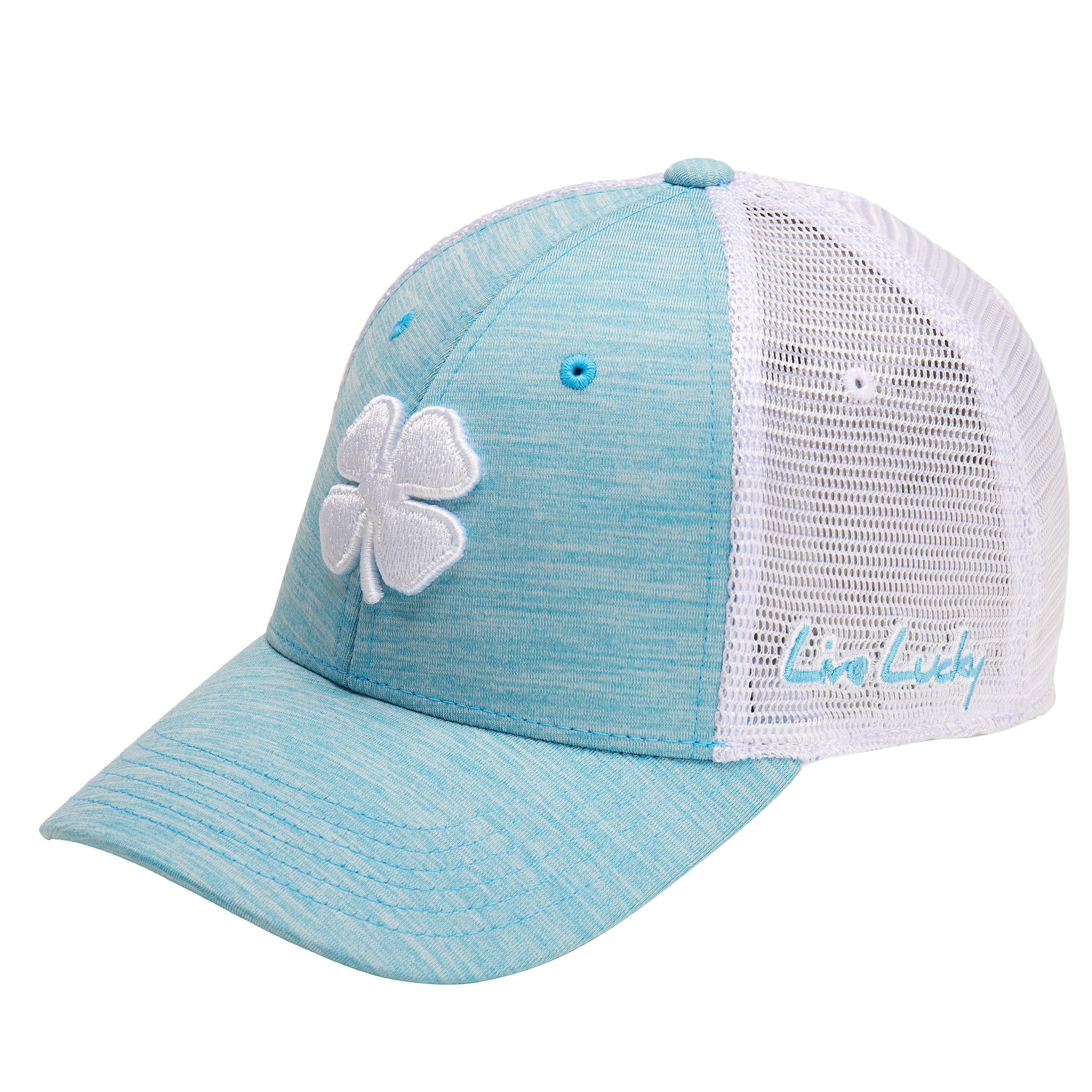 Black Clover Perfect Luck 1 Mesh-Back Cap - Light Blue/White - S/M
