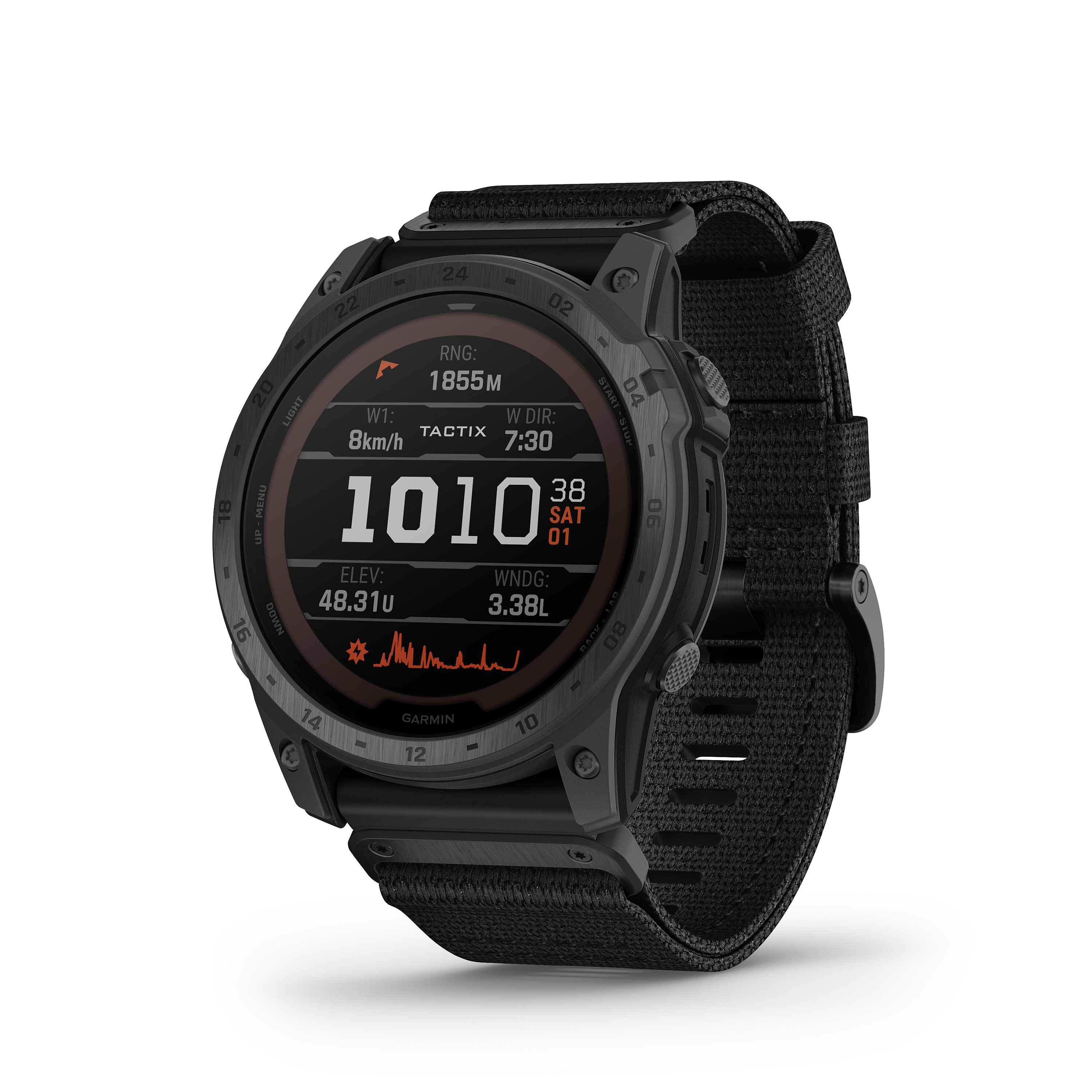 Garmin tactix 7 Pro Ballistics-Edition Solar Powered Tactical GPS Smartwatch with Applied Ballistics - Garmin