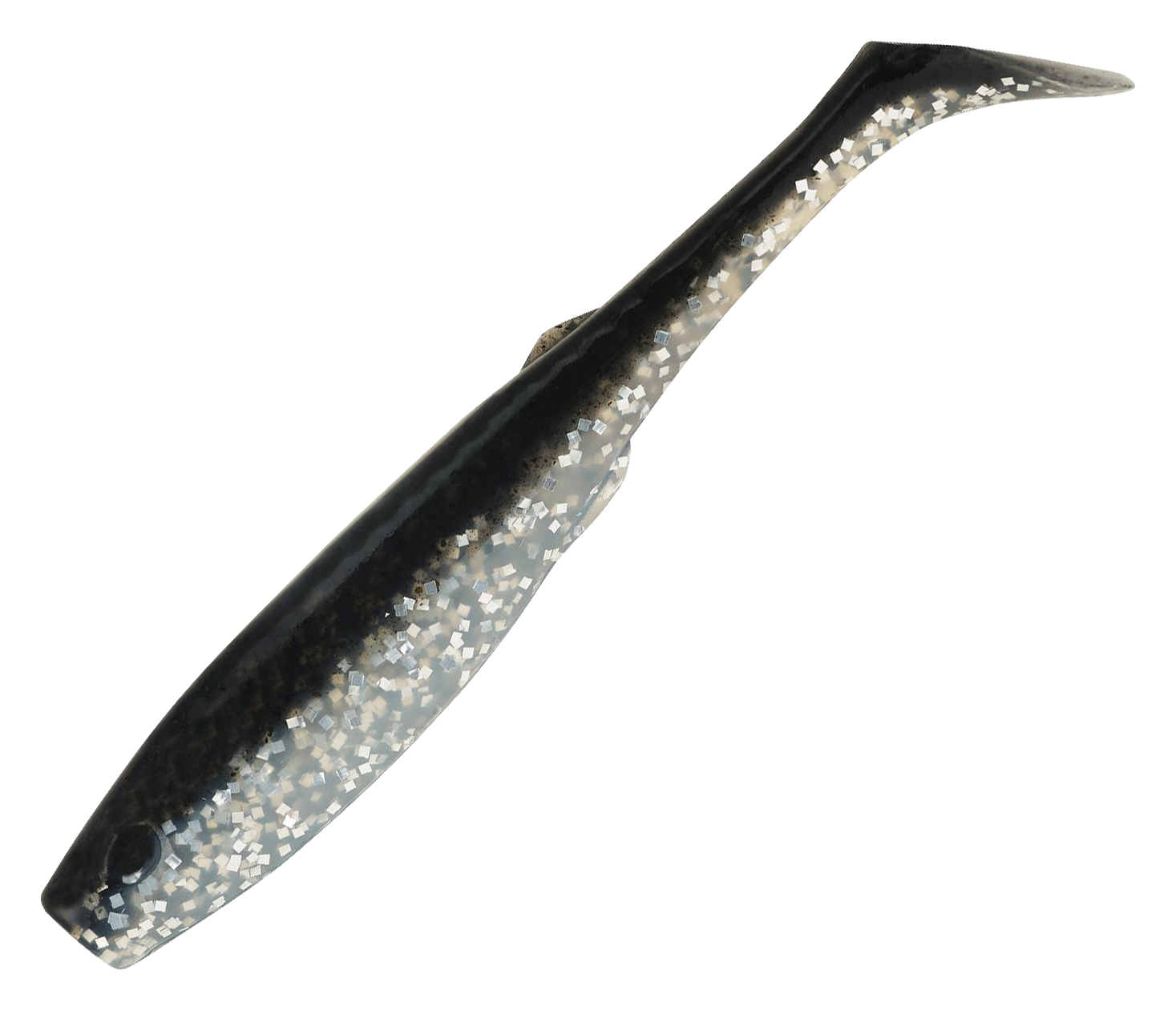 Image of Berkley Gulp! Saltwater Paddleshad - Black Silver - 4″