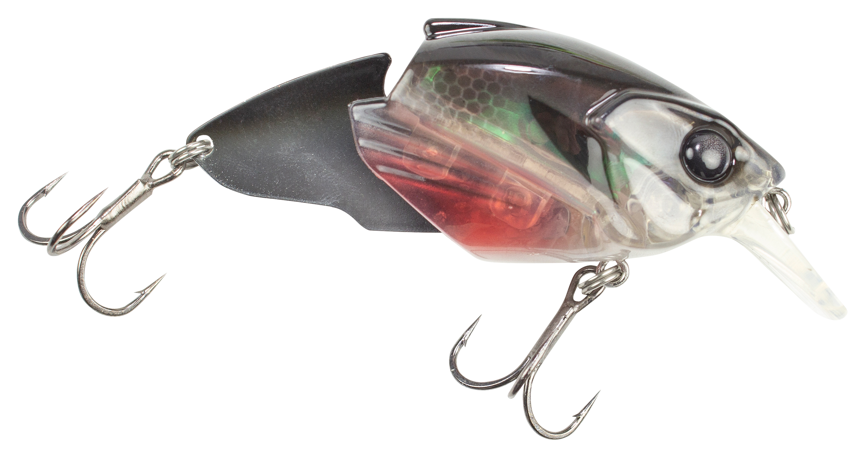 Image of Lunkerhunt Glitch Blade Crankbait - 3' - Silverside