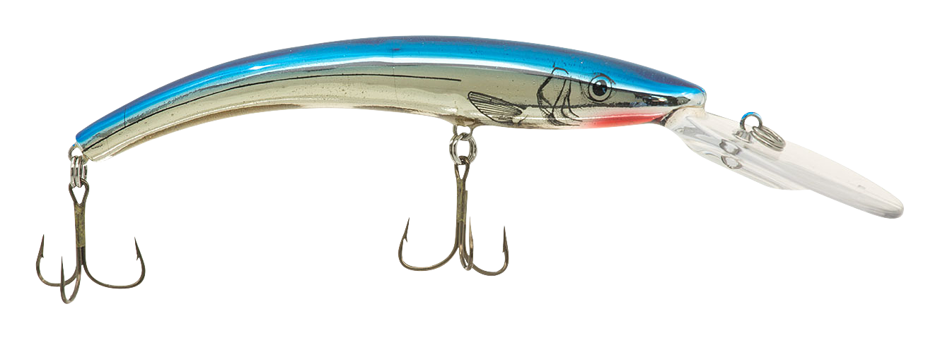 Image of Reef Runner Deep Diver 800 Crankbait - Chrome Blue - 4-3/4″