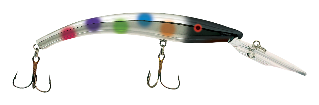 Image of Reef Runner Deep Diver 800 Crankbait - Chrome Wonderbread - 4-1/2″