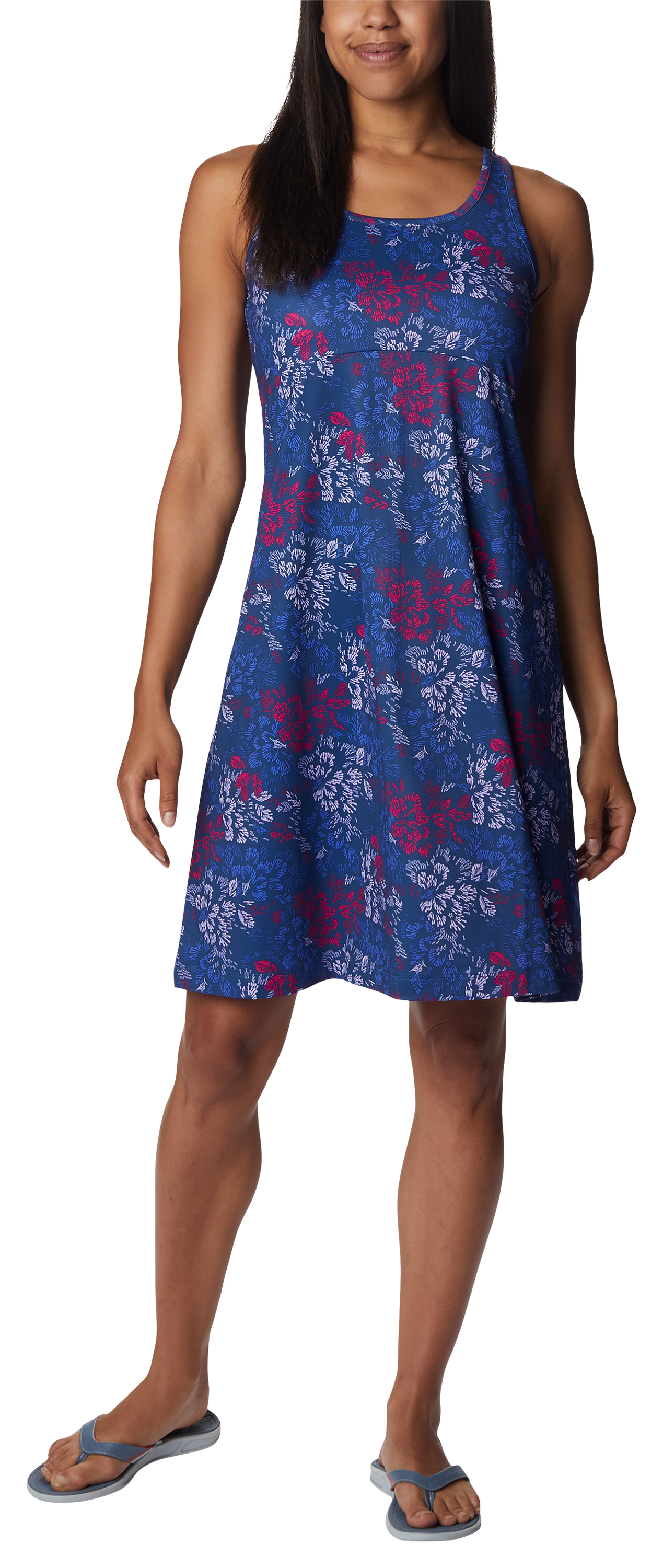 3504731 Columbia PFG Freezer III Dress for Ladies - Carbon sku 3504731