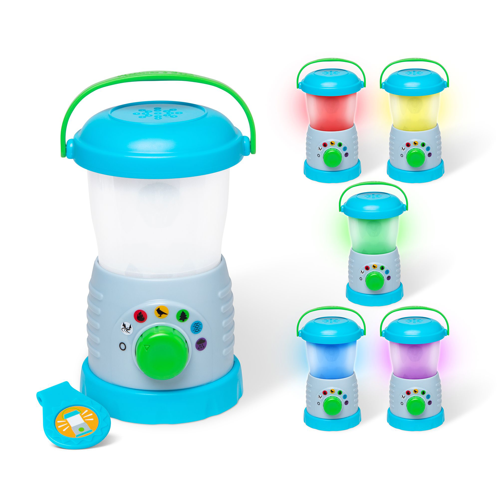 Image of Melissa &Doug Let's Explore Light &Sound Lantern Playset