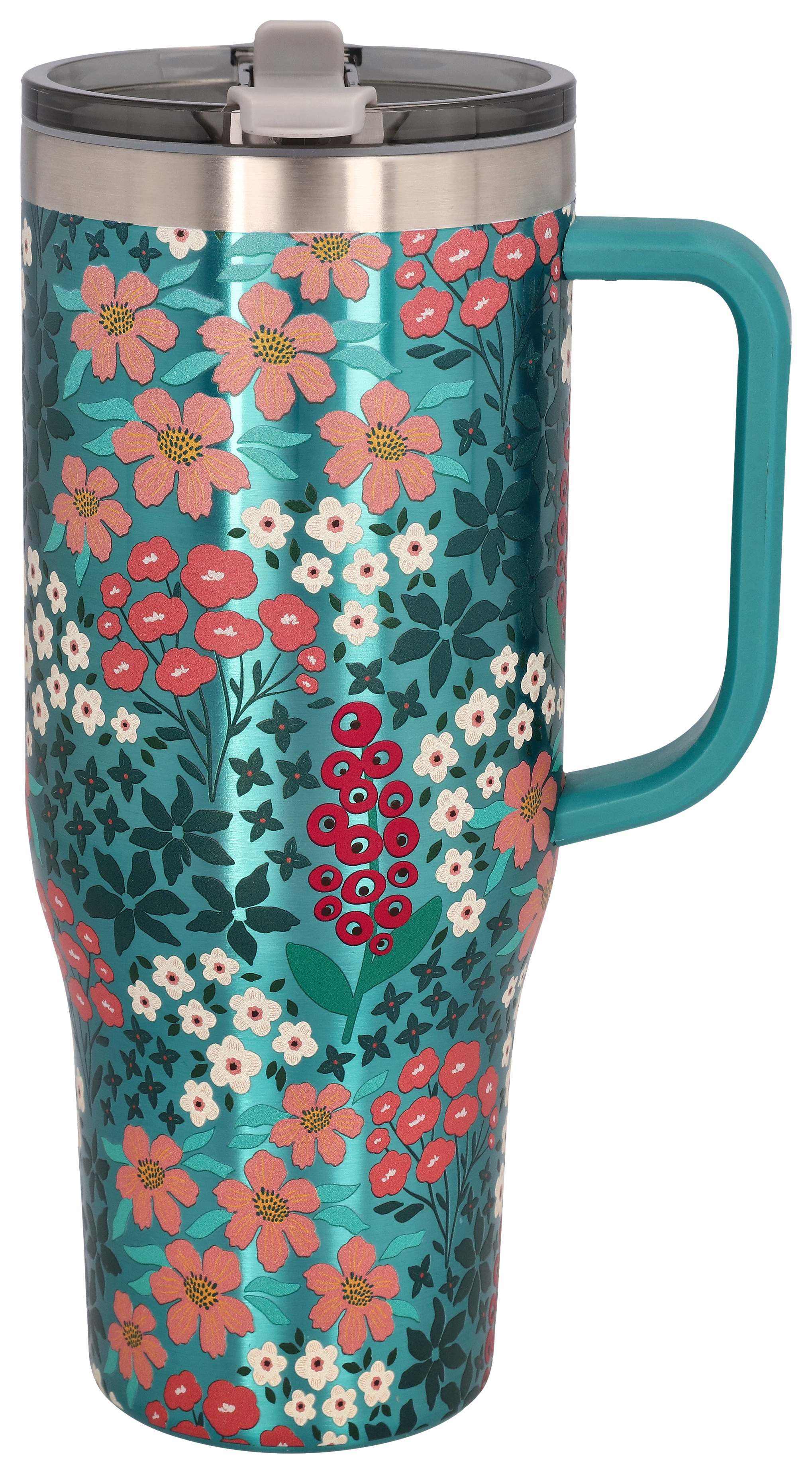 PURE Drinkware Floral Stainless Steel Tumbler