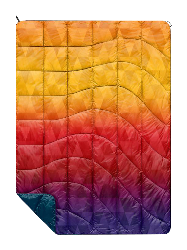 Rumpl NanoLoft Travel Puffy Blanket - Pyro Fade