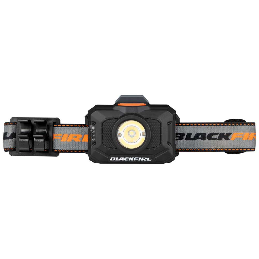 Blackfire USB-C Rechargeable 2-Color LED Headlamp, 800 Lumens, Orange - BBM6414