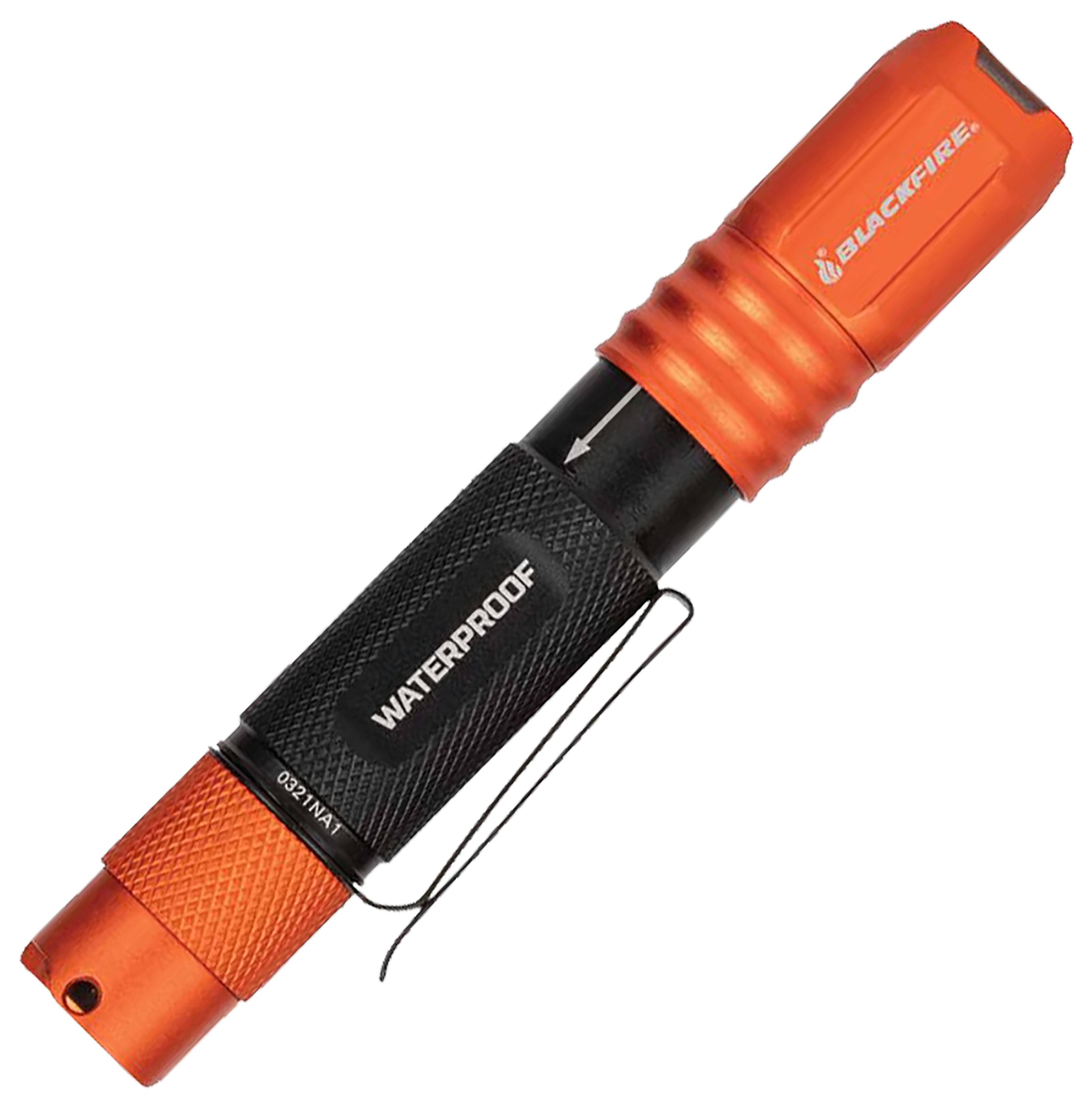 Blackfire Waterproof 275-Lumen Rechargeable Pocket Flashlight