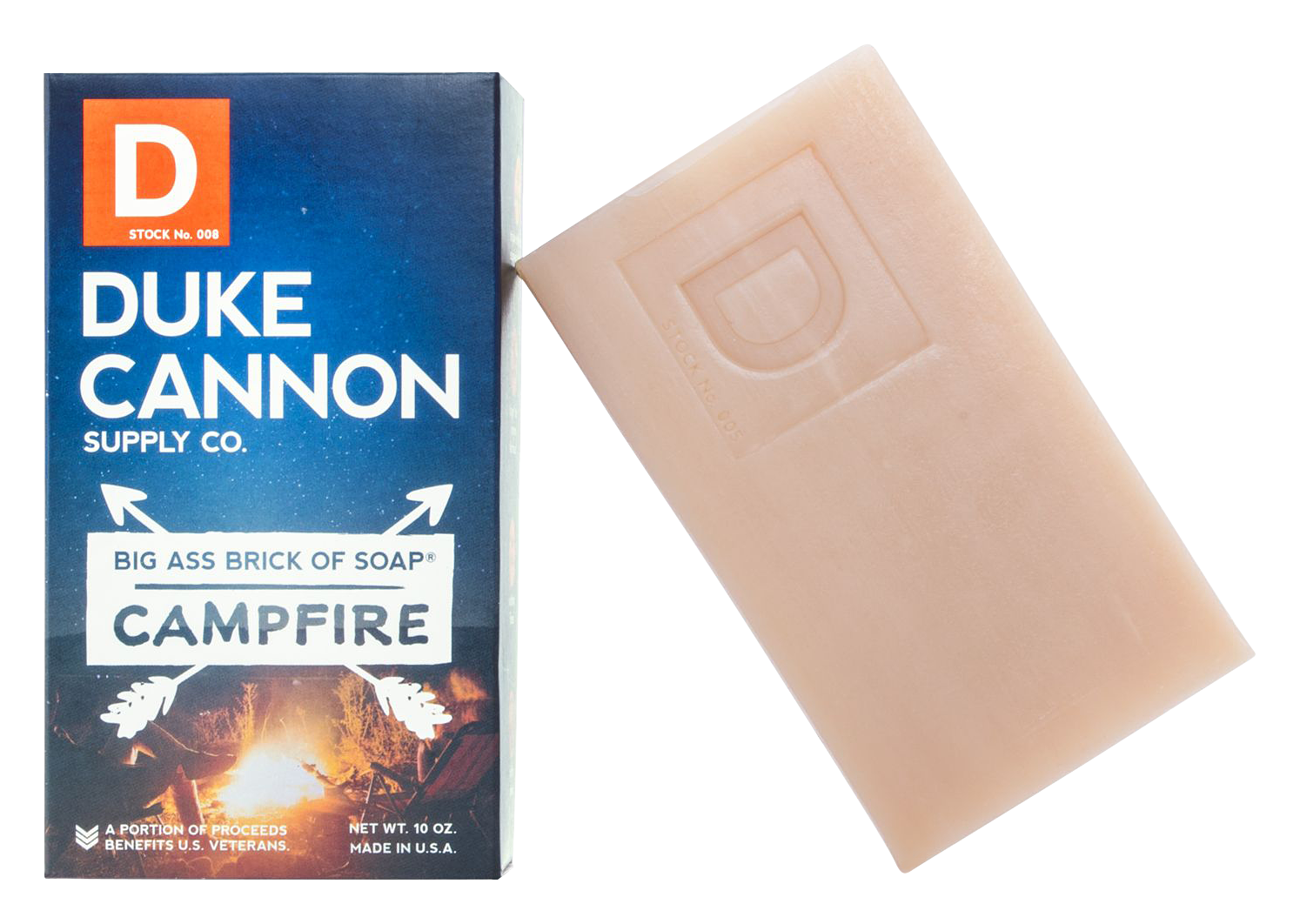 Duke Cannon Supply Co. Big Ass Brick of Campfire Bar Soap