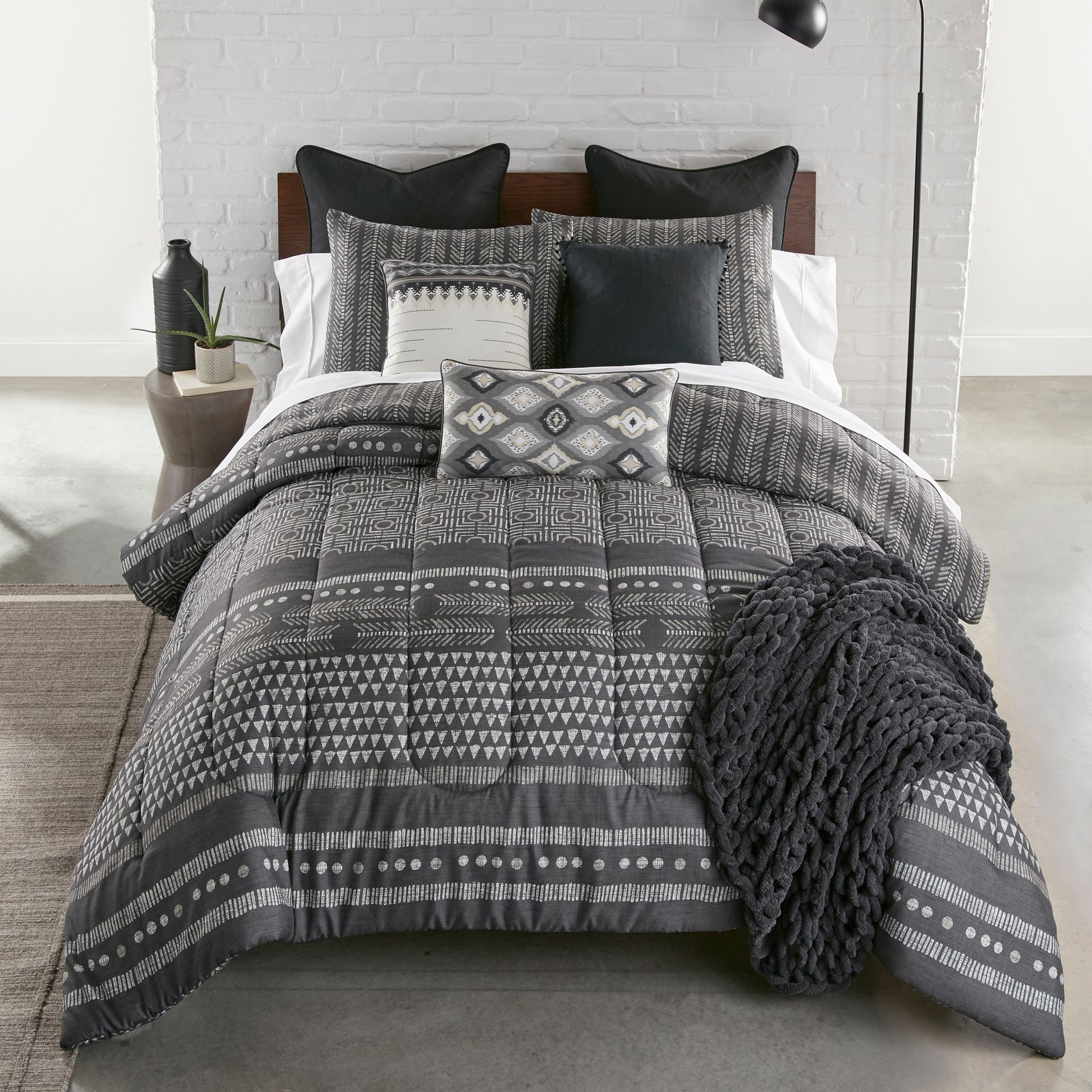 Donna Sharp Nomad Bedding Collection Comforter Set - Queen