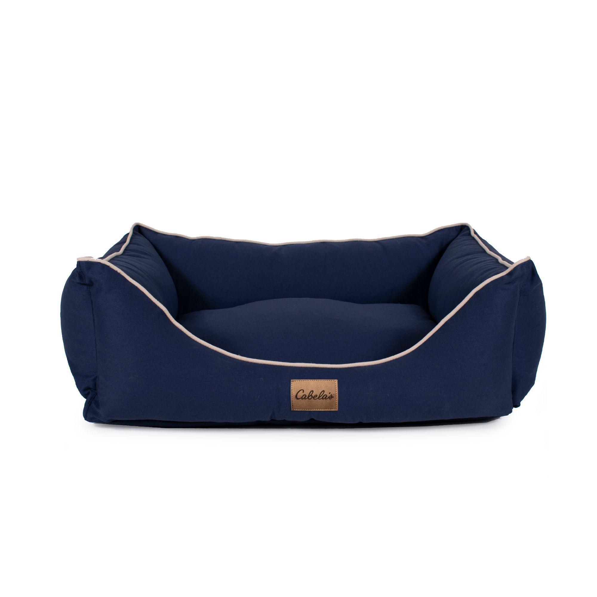 Cabela's Classic Canvas Kuddler Dog Bed - Blue - L - Cabela's