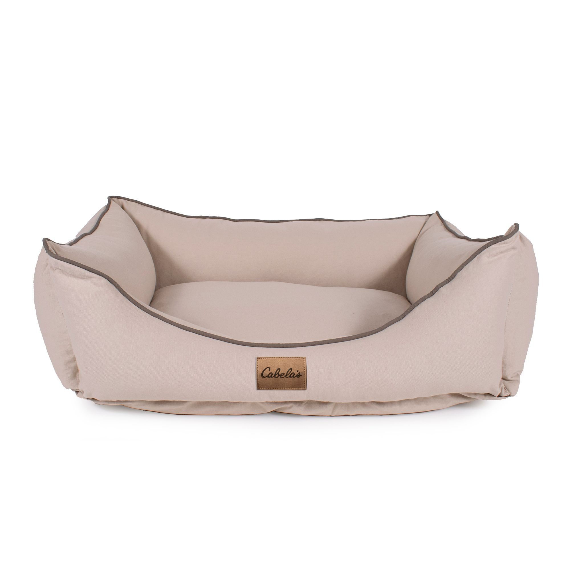 Cabela's Classic Canvas Kuddler Dog Bed - Brown - M - Cabela's