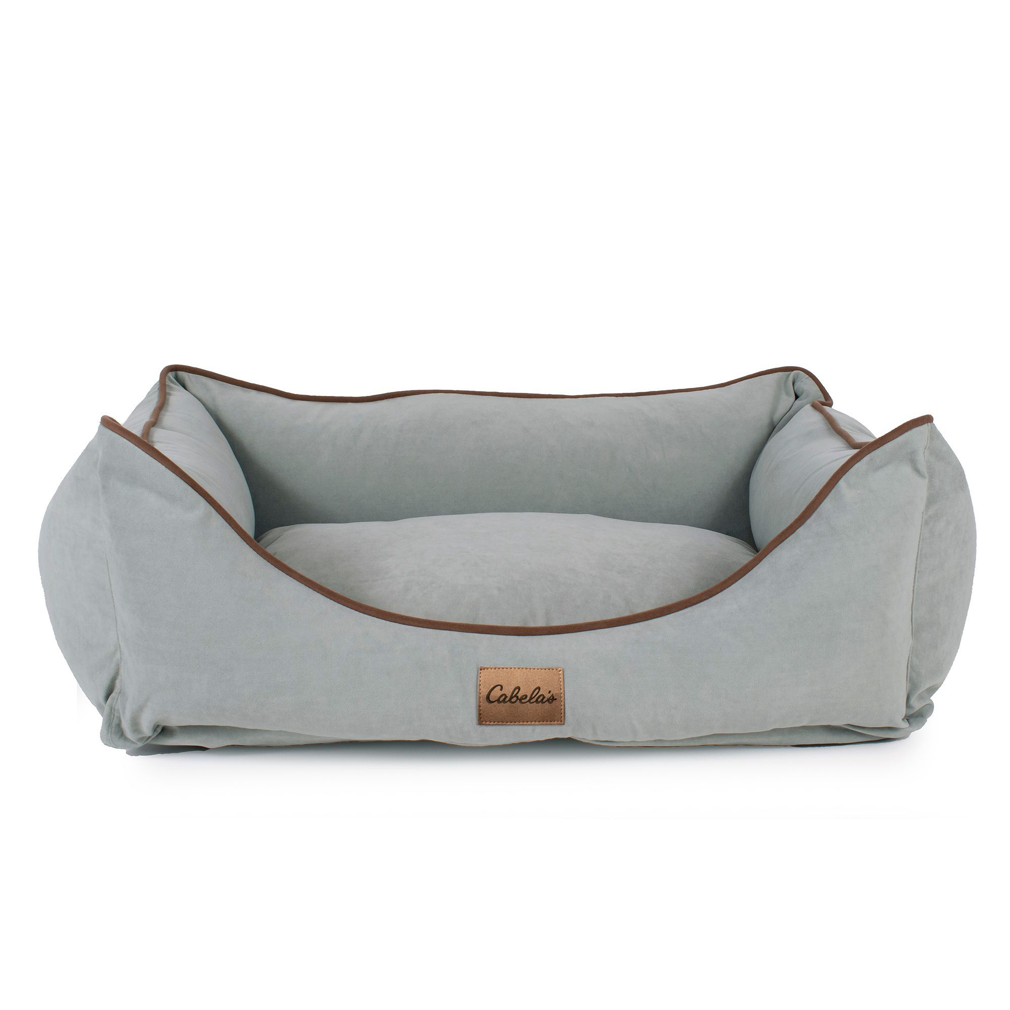 Cabela's Microfiber Kuddler Pet Bed - Grey - XL - Cabela's