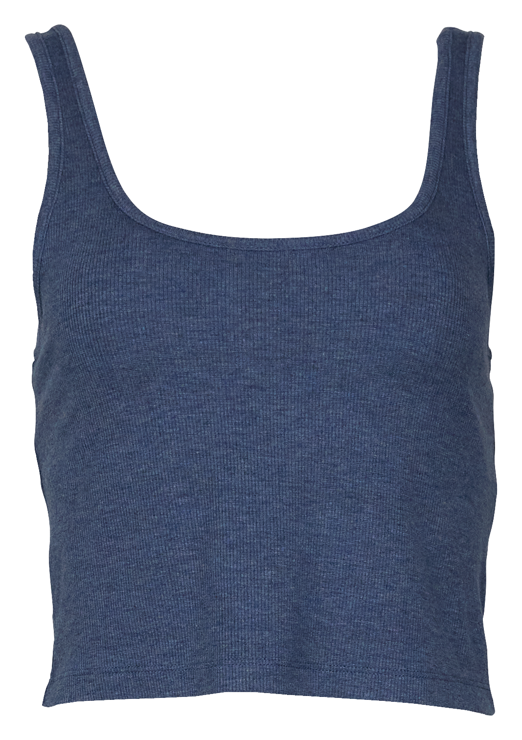 Natural Reflections Cropped Cami - Navy Heather - XXL