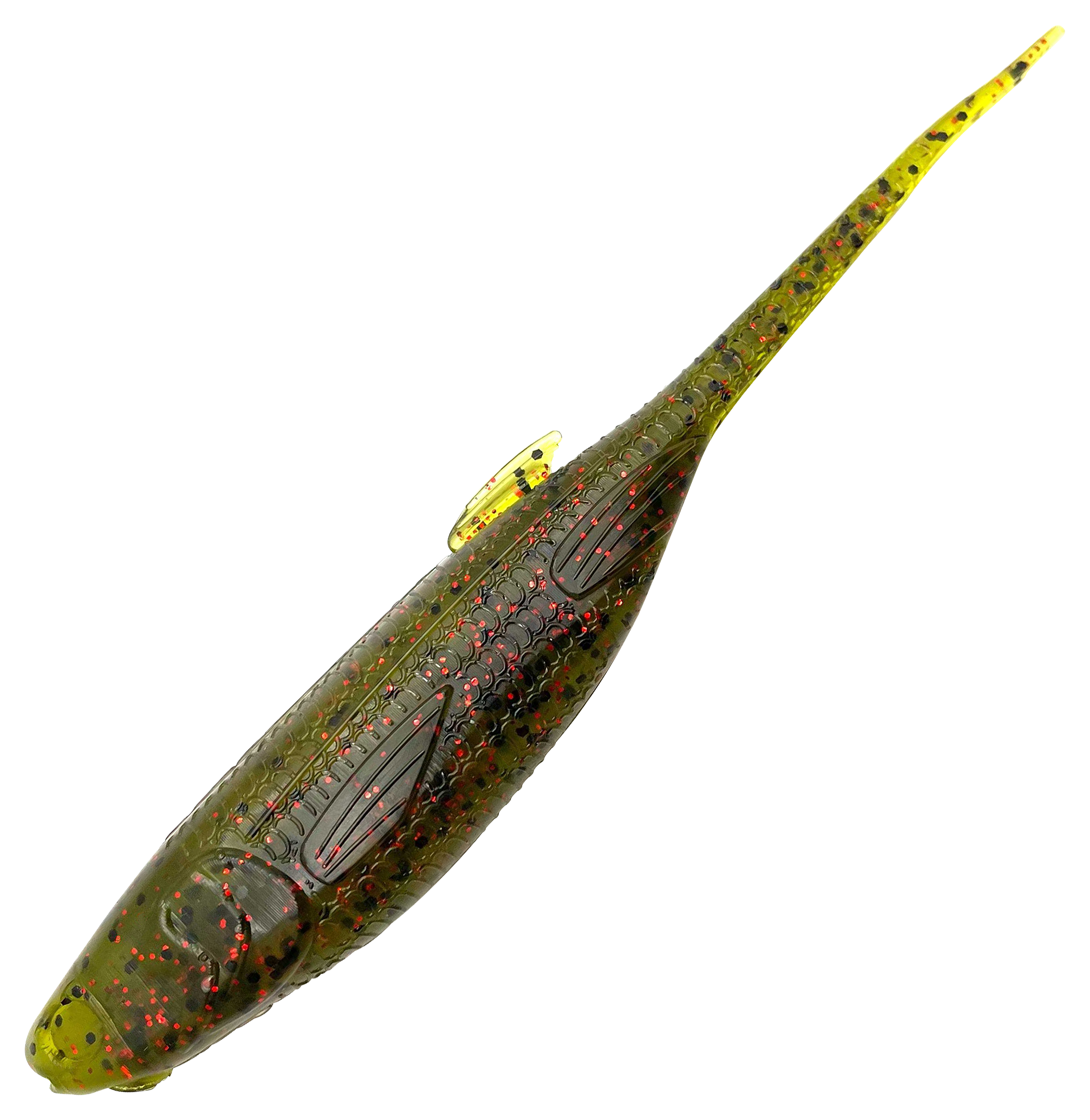 Castaic Jerky J Soft Jerk Baits - 5 - Watermelon/Red Flake