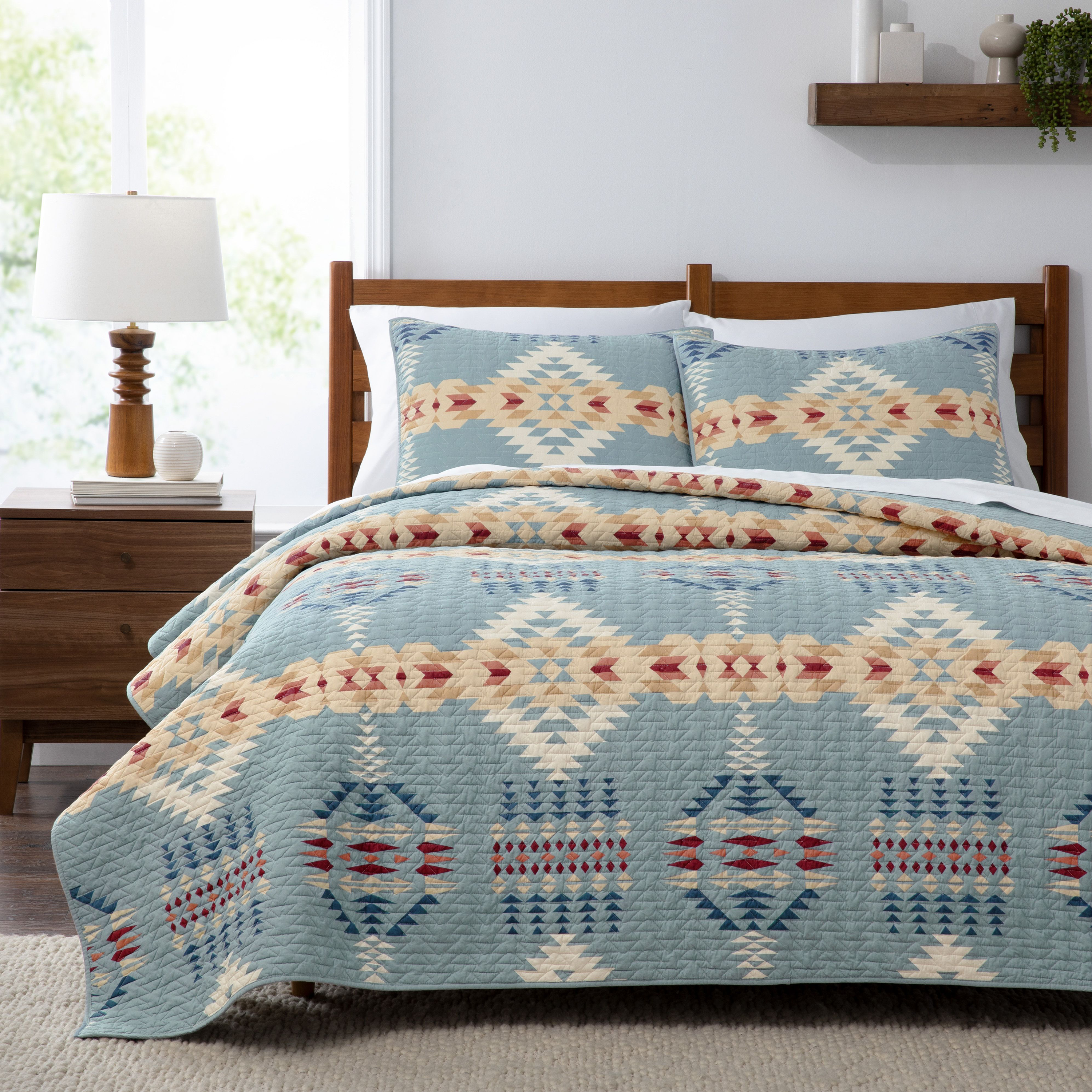 Pendleton Rancho Arroyo Bedding Collection Coverlet Set - Full/Queen