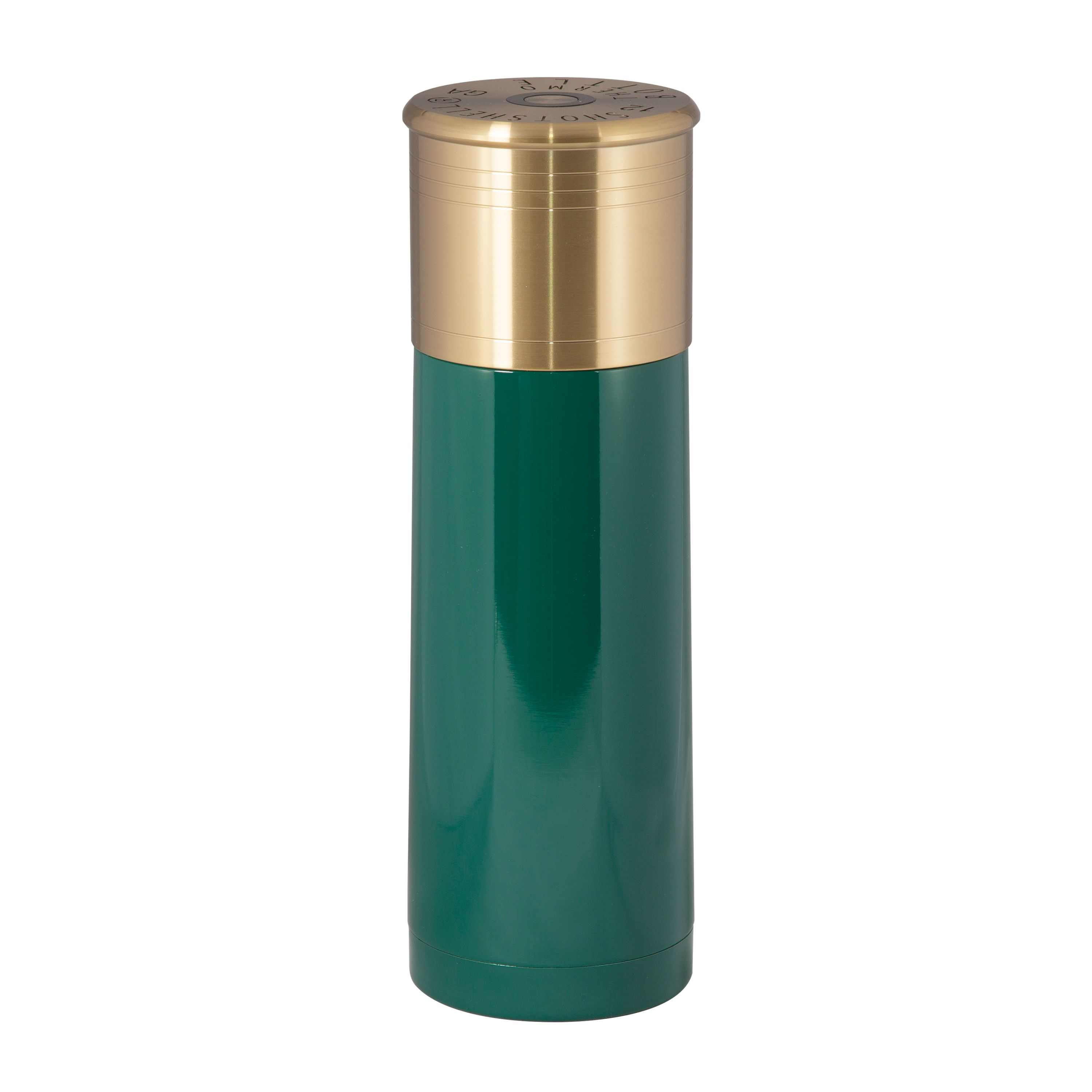 Stansport 12-Gauge Shotshell Thermo Bottle - Green - Stansport