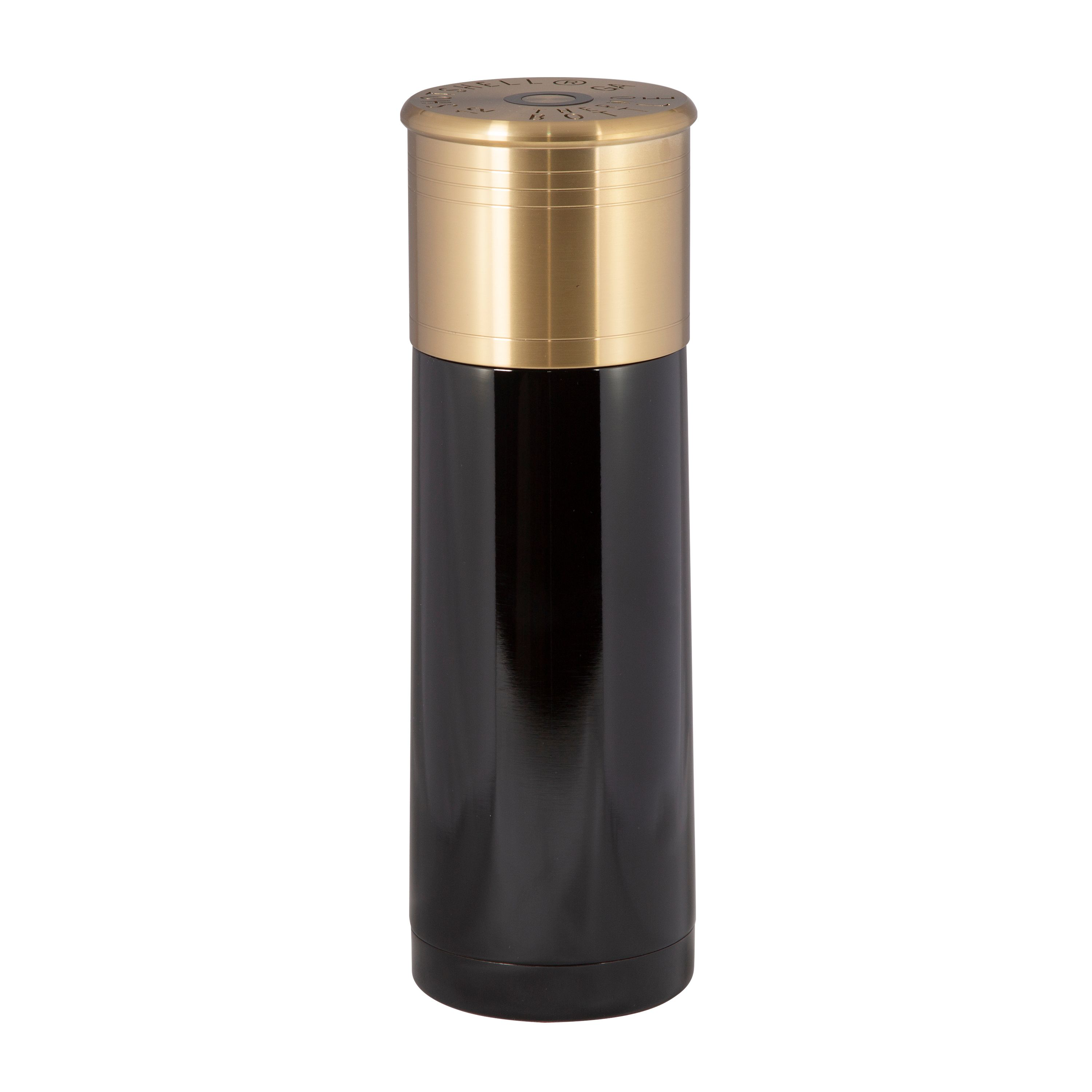 Stansport 12-Gauge Shotshell Thermo Bottle - Black - Stansport
