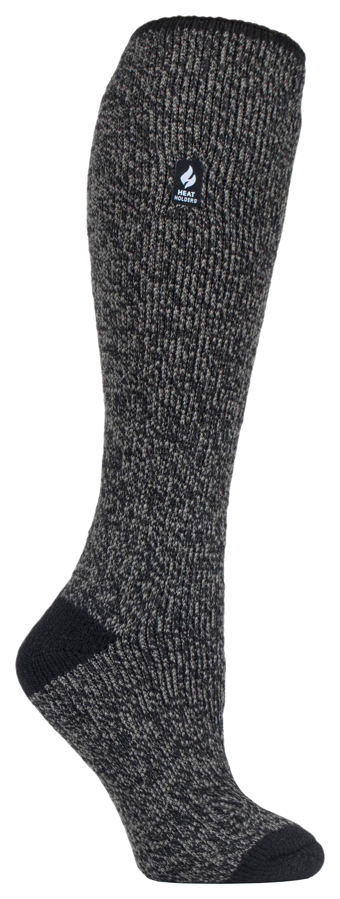 Heat Holders Heat Holders Ashley Twist Long Thermal Socks for Ladies - Black/Grey - $19.99 at Cabela's Program