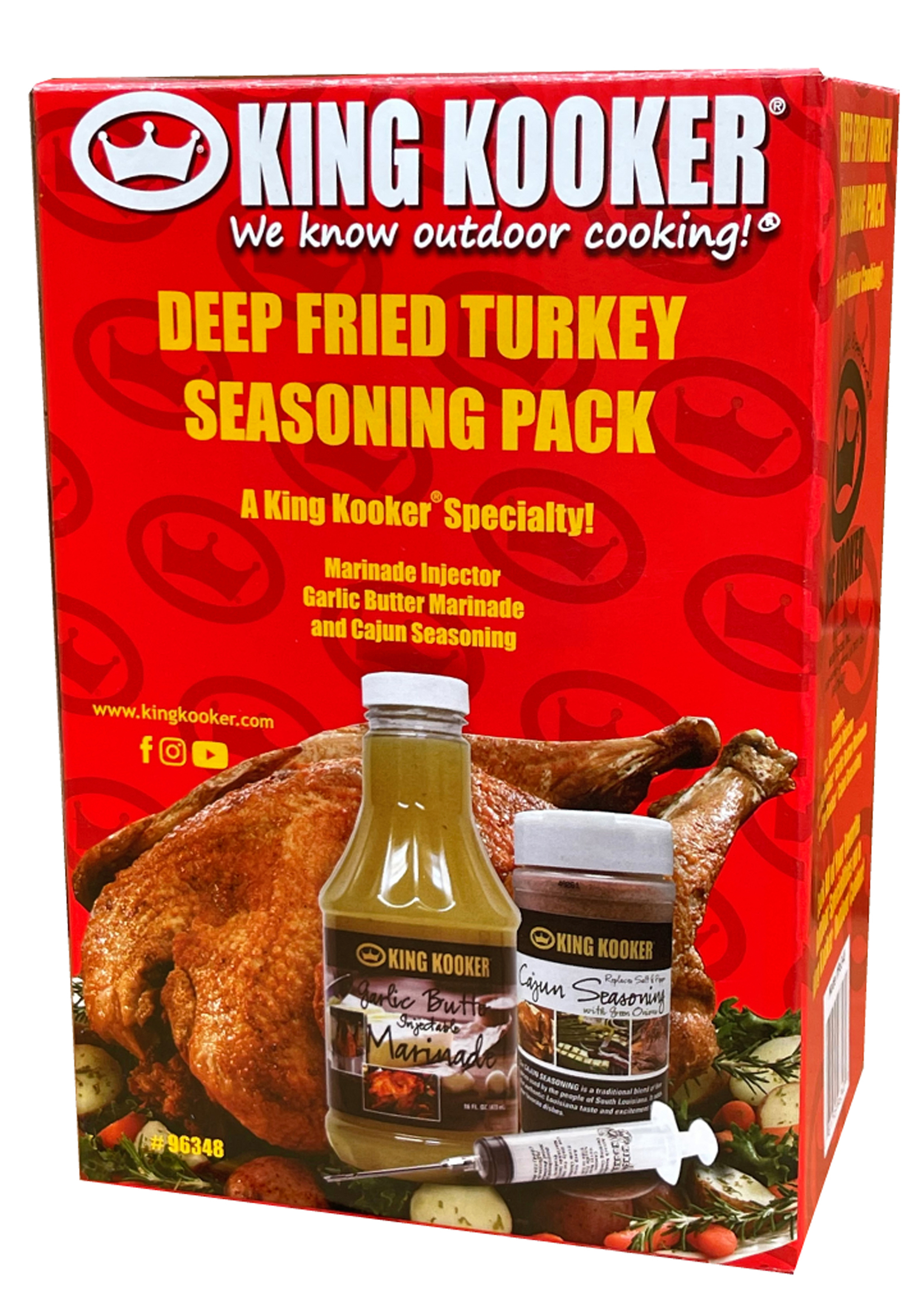 King Kooker Deep Fried Turkey Seasoning Pack