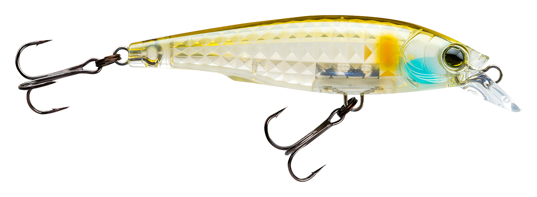 Image of Yo-Zuri 3DR-X Jerkbait - Prism Ghost Shad - 3-1/8'