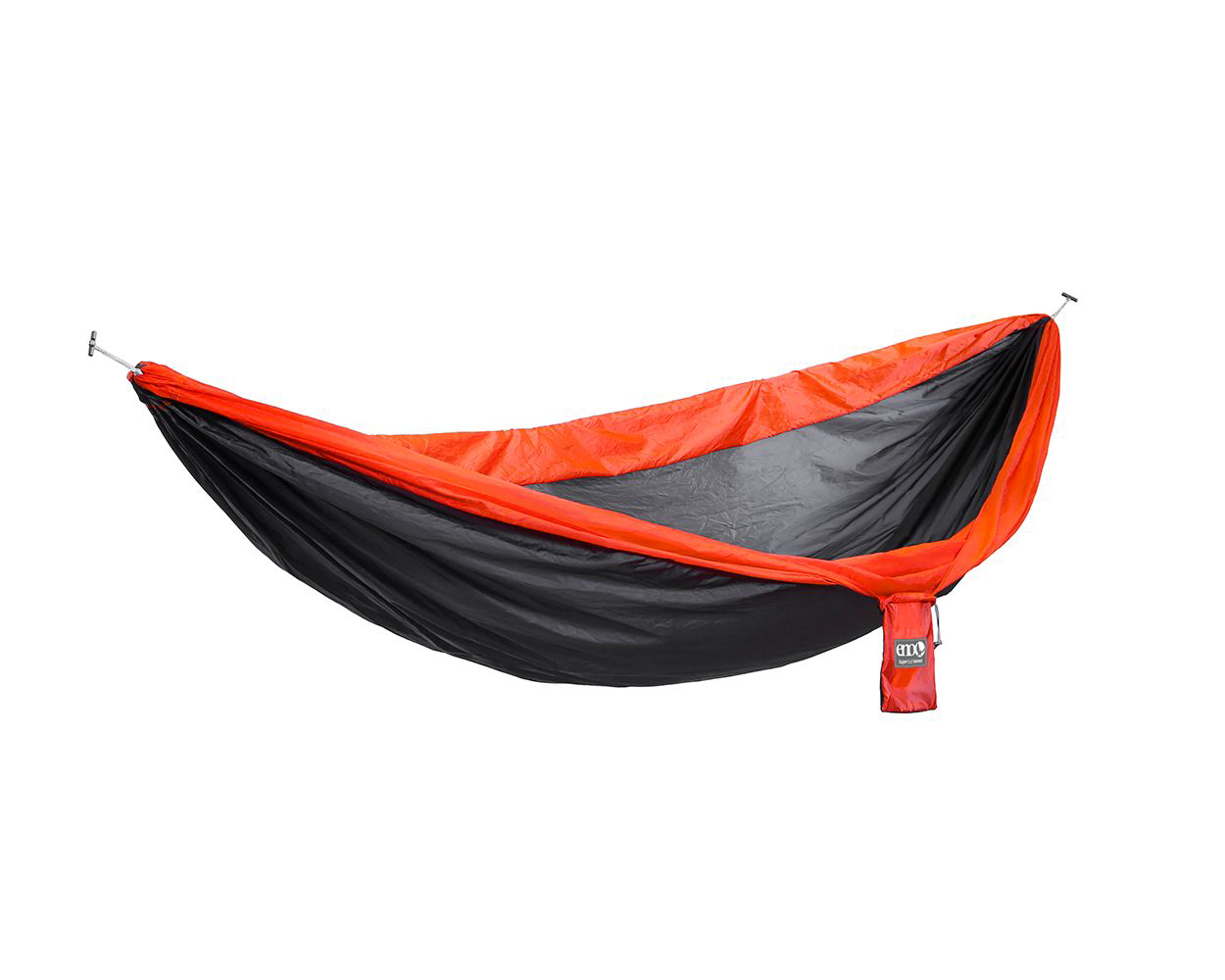 Eagles Nest Outfitters SuperSub Ultralight Hammock - Charcoal/Orange - Eagles Nest Outfitters