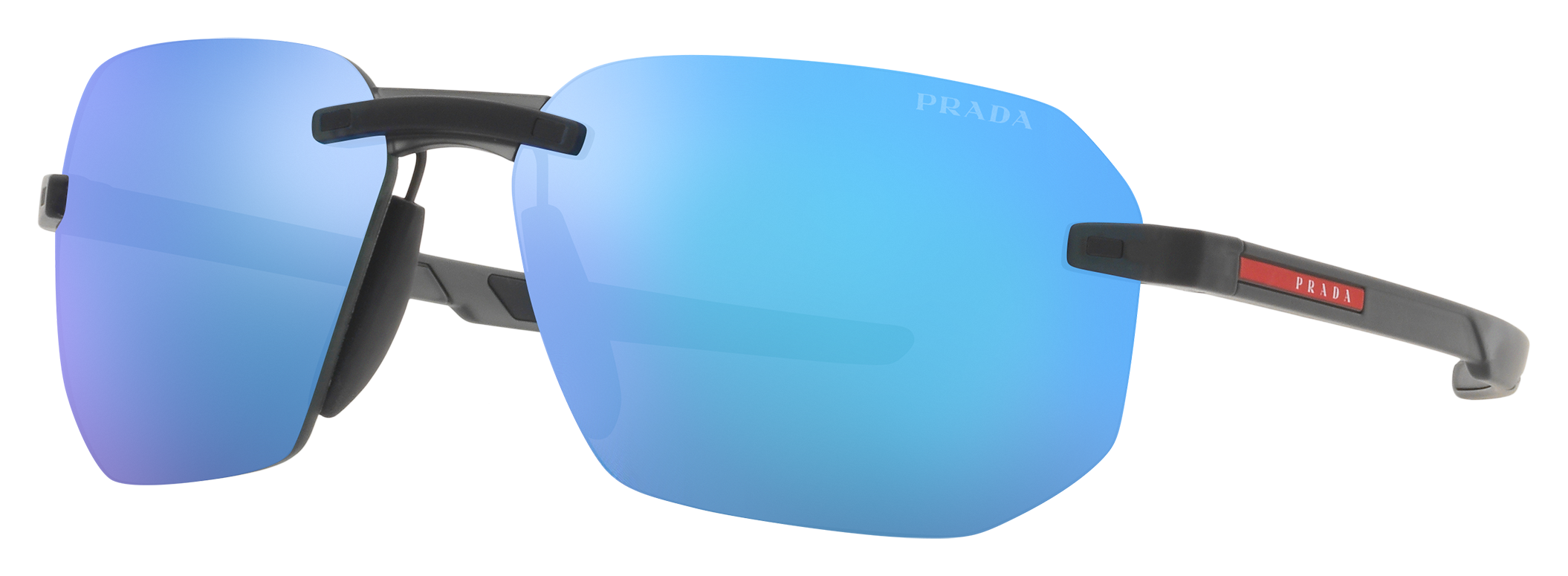 Prada Linea Rossa PS 09WS Sunglasses - Photo Brown - Black Rubber