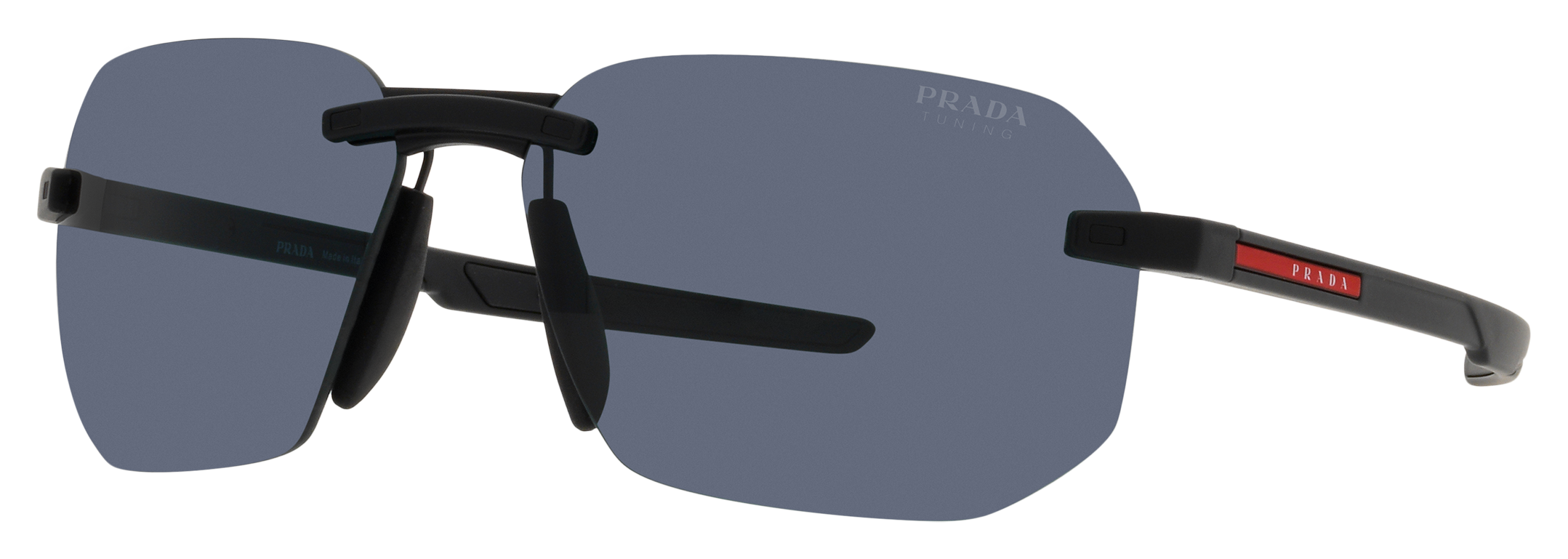 Prada Linea Rossa PS 09WS Sunglasses - Photo Brown - Black Rubber