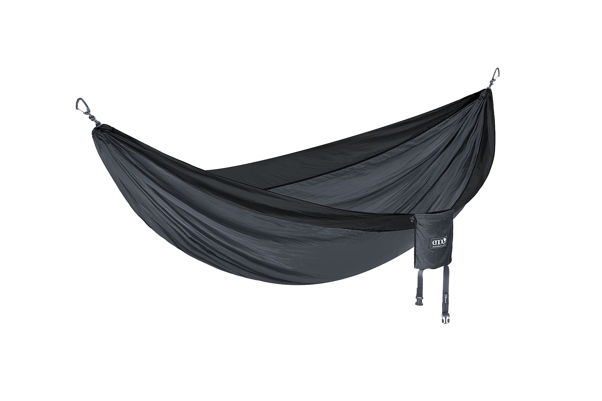 Eagles Nest Outfitters DoubleNest Hammock - Charcoal/Black - 9'6″ X 6'4″ - Eagles Nest Outfitters