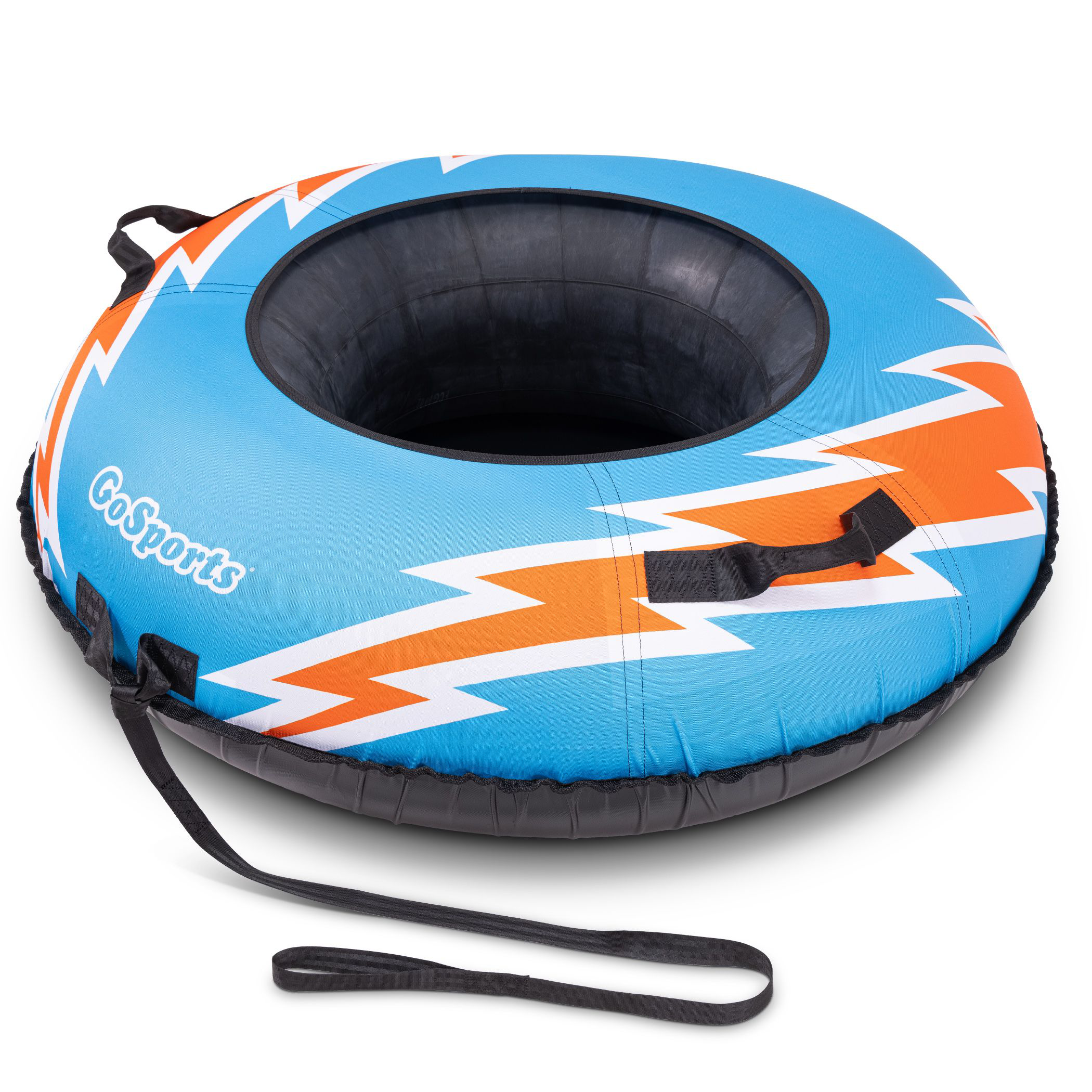 GoSports Heavy-Duty Winter Snow Tube with Canvas Cover - Retro