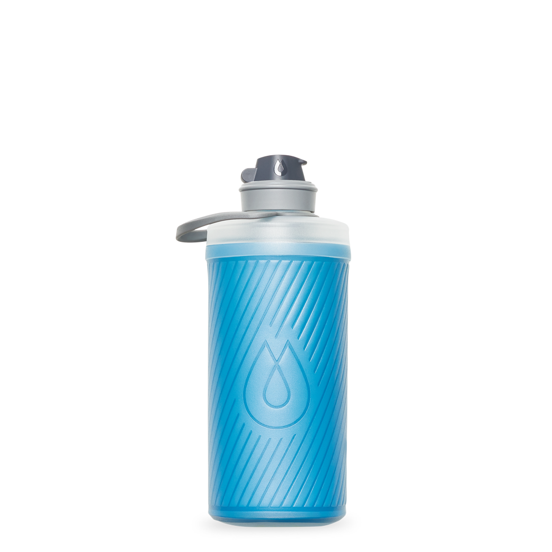 HydraPak Flux Collapsible Hydration Bottle - Tahoe Blue - 1L