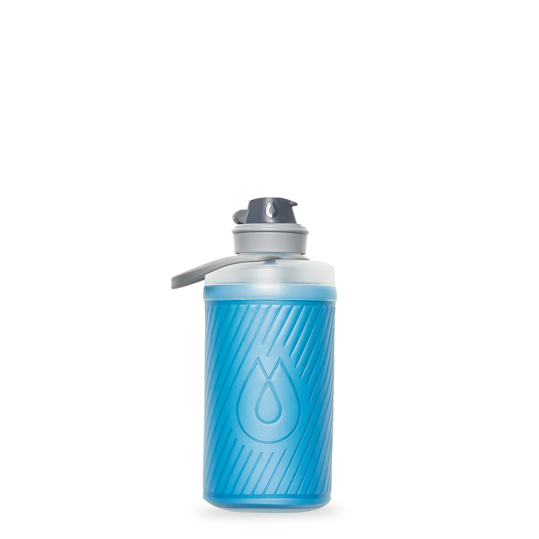 HydraPak Flux Collapsible Hydration Bottle - Tahoe Blue - 750 mL