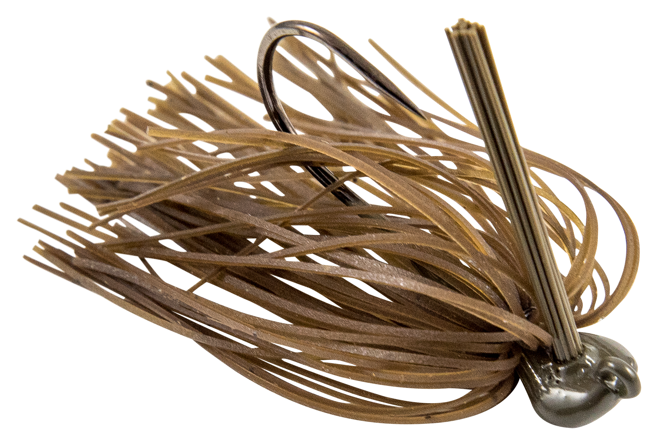 Queen Tackle Tungsten Flipping Jig - Gator Green - 3/8 oz.