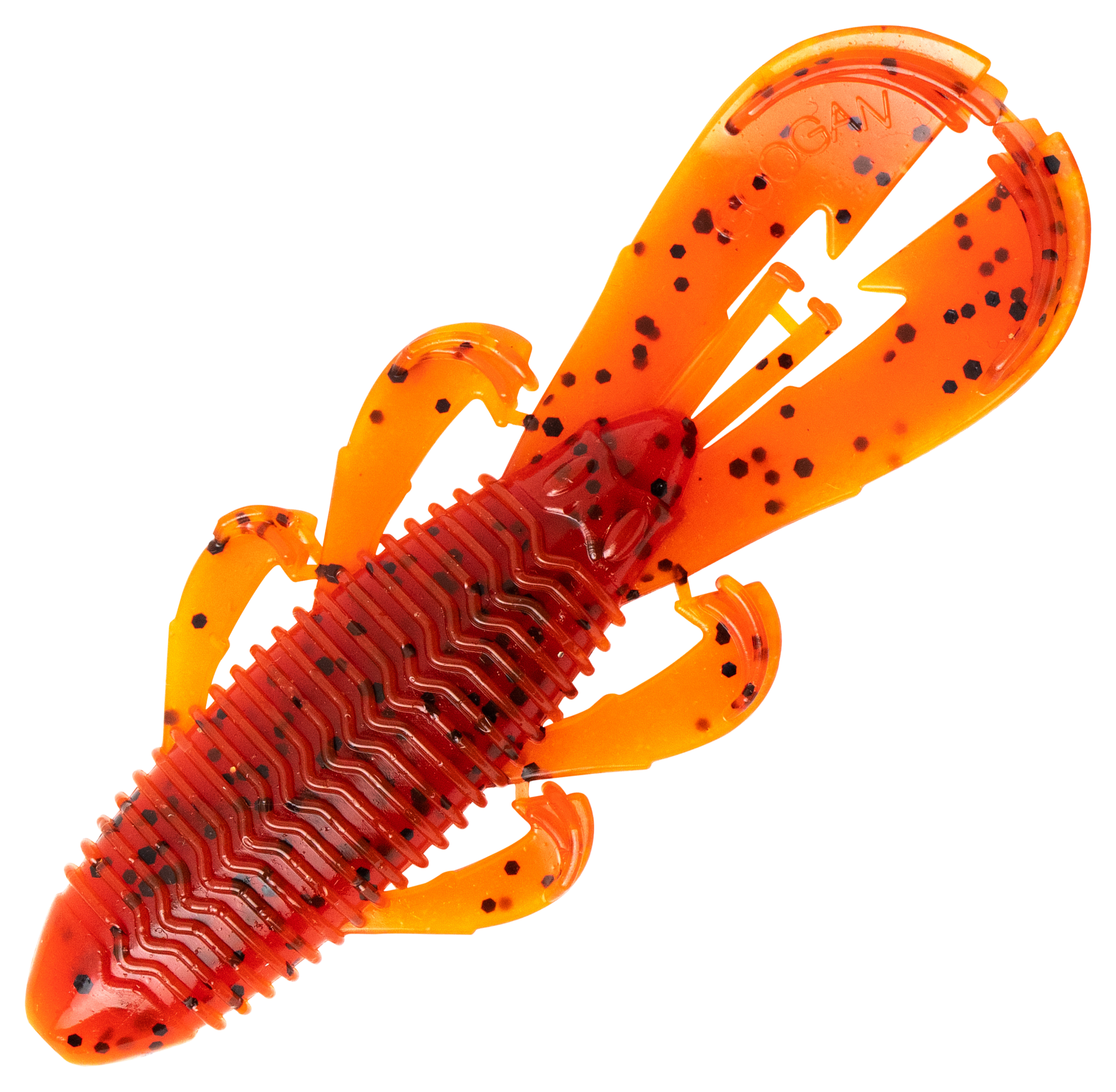 Image of Googan Baits Bandito Bugs - Flamin' Hot - 4″