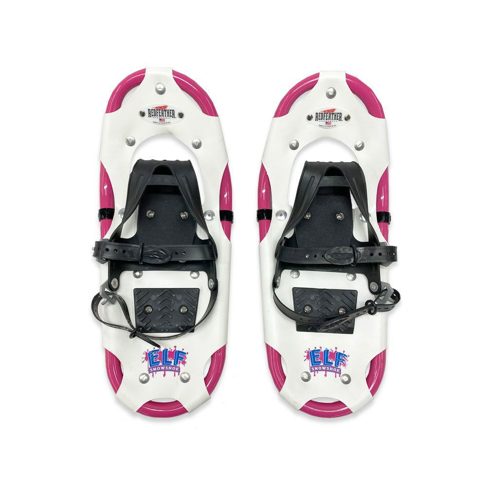 Redfeather Outdoors Elf Snowshoes for Kids - Pink