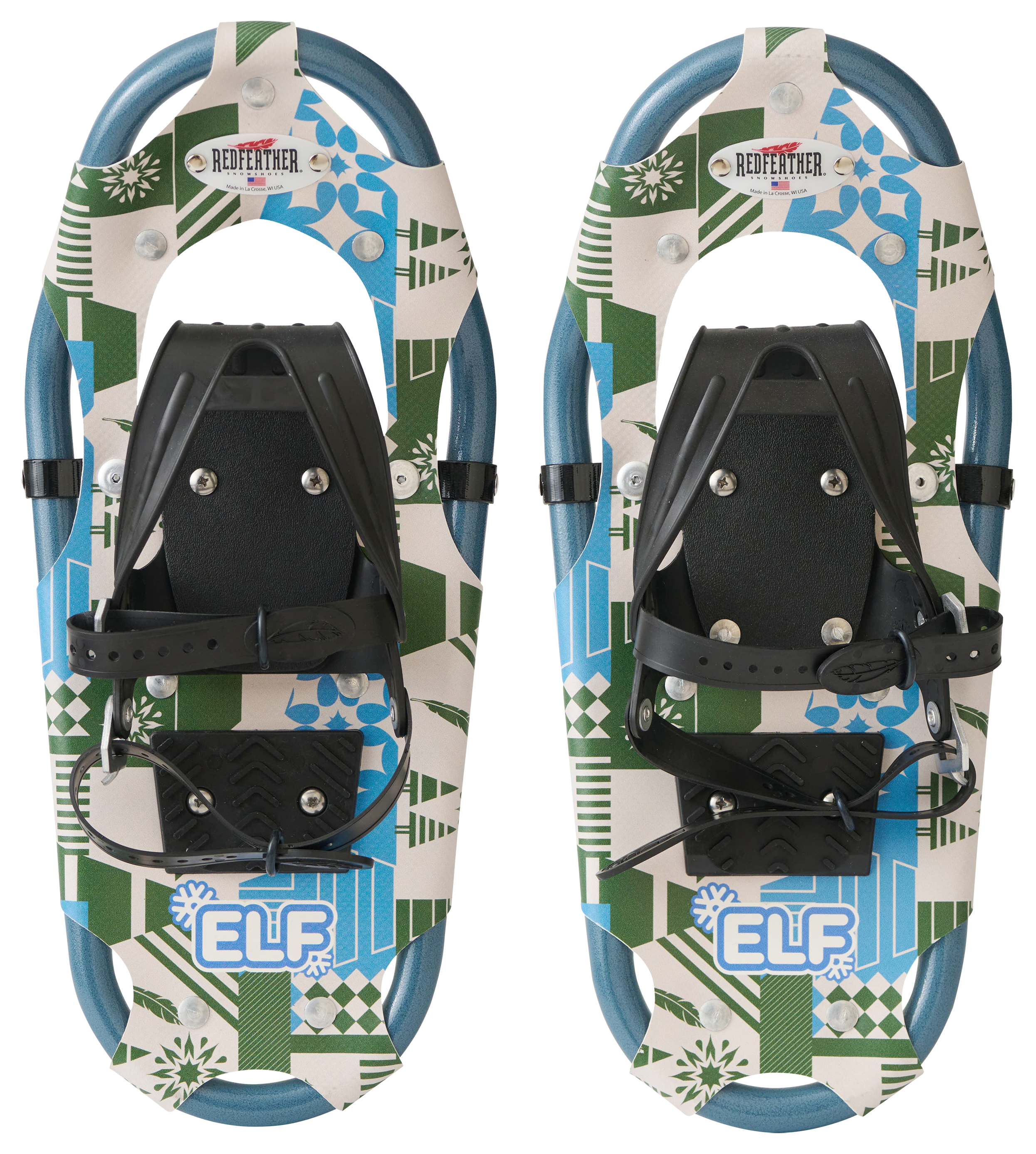 Redfeather Outdoors Elf Snowshoes for Kids - Green