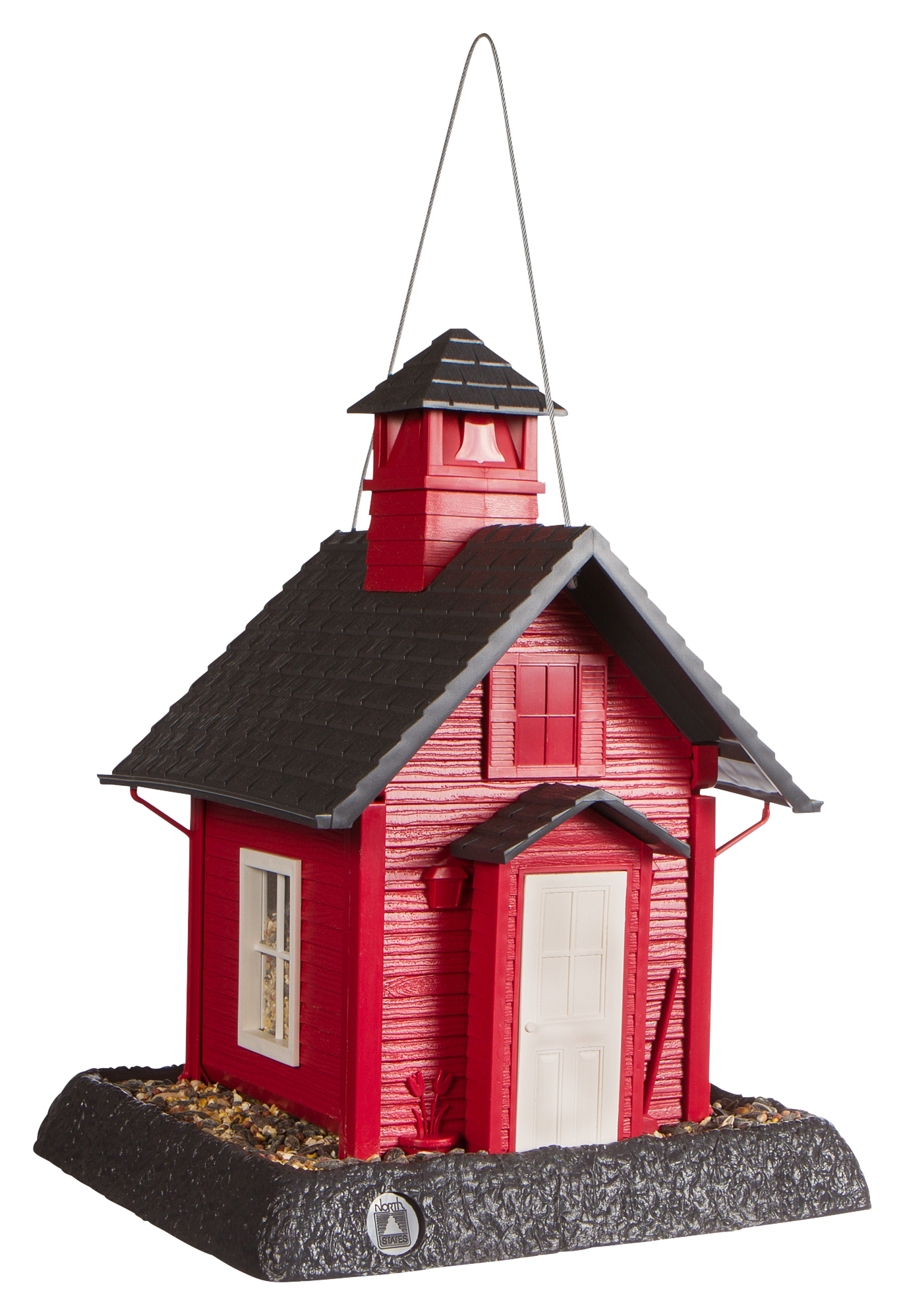 North States Village Collection School House Birdfeeder