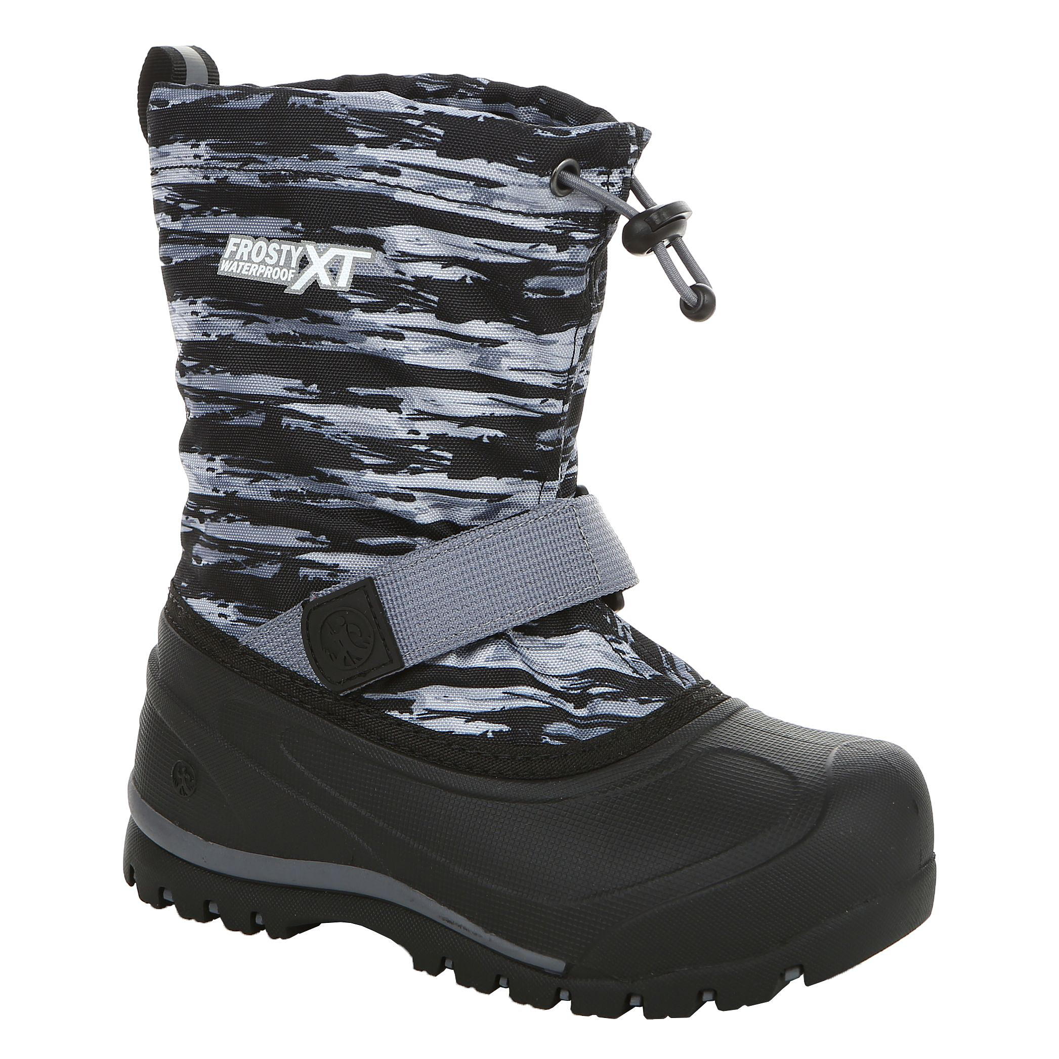 Image of Northside Frosty XT Insulated Waterproof Pac Boots for Kids - Charcoal - 1 Kids