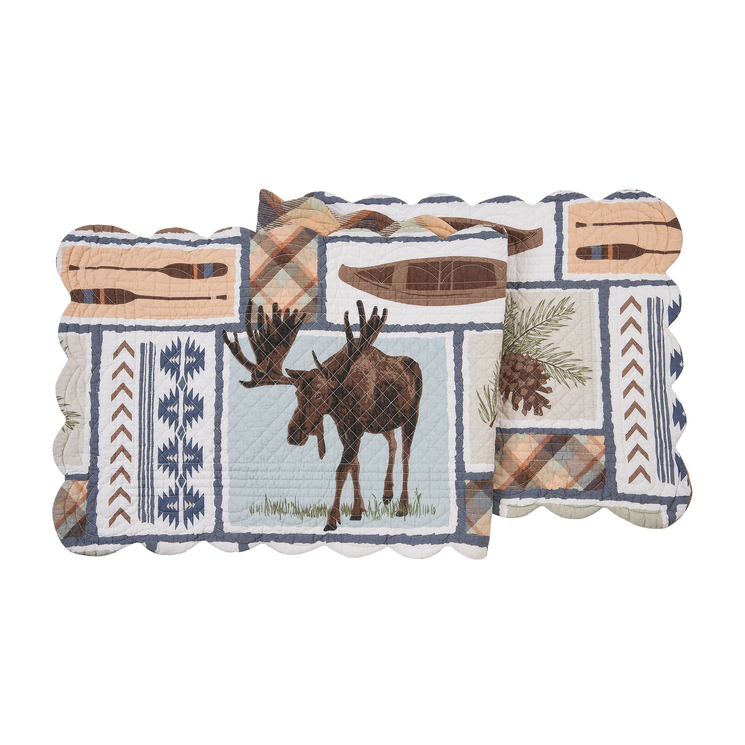 Image of C&ampF Home Oakley Lodge Table Runner