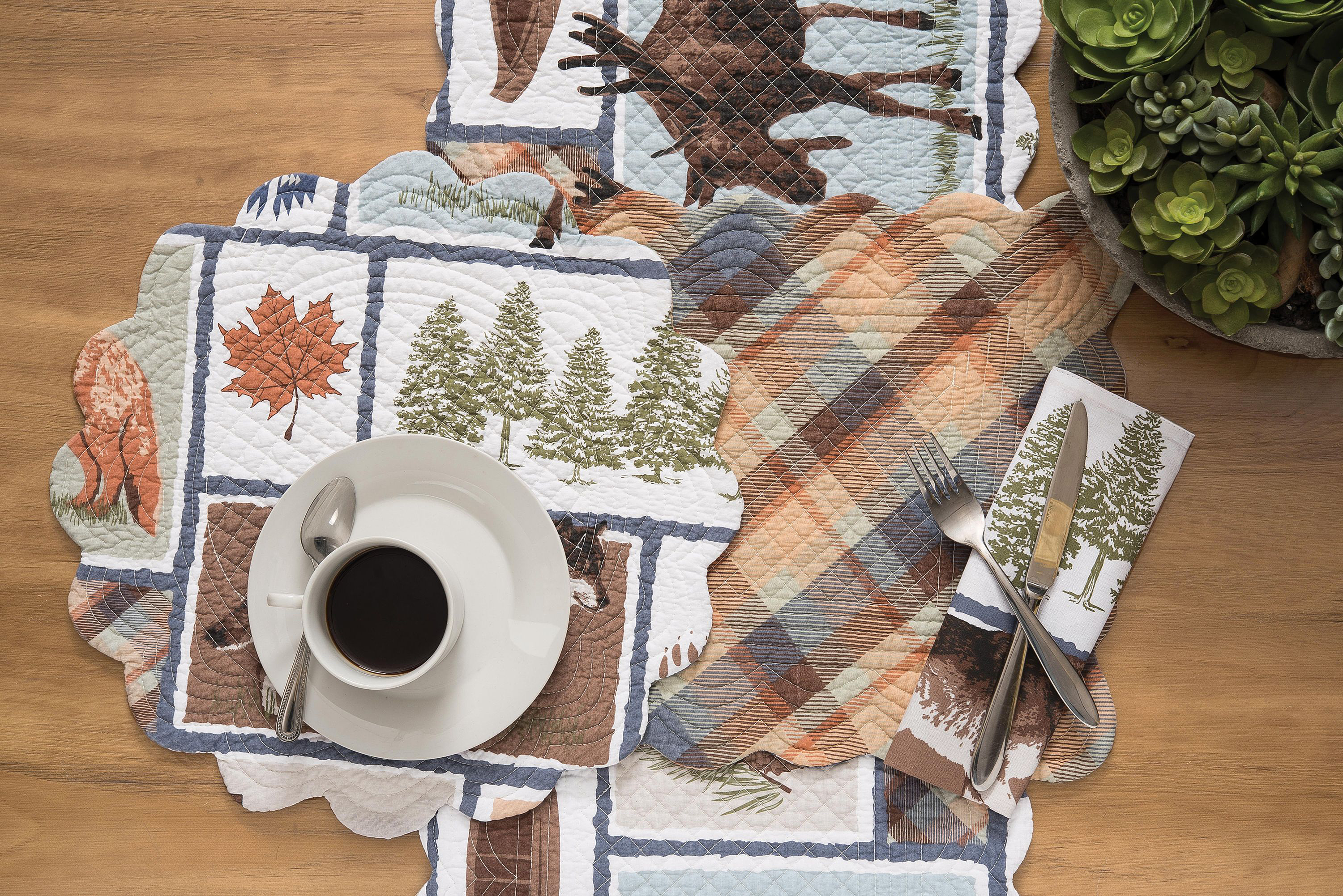 Image of C&ampF Home Oakley Lodge Napkin Set