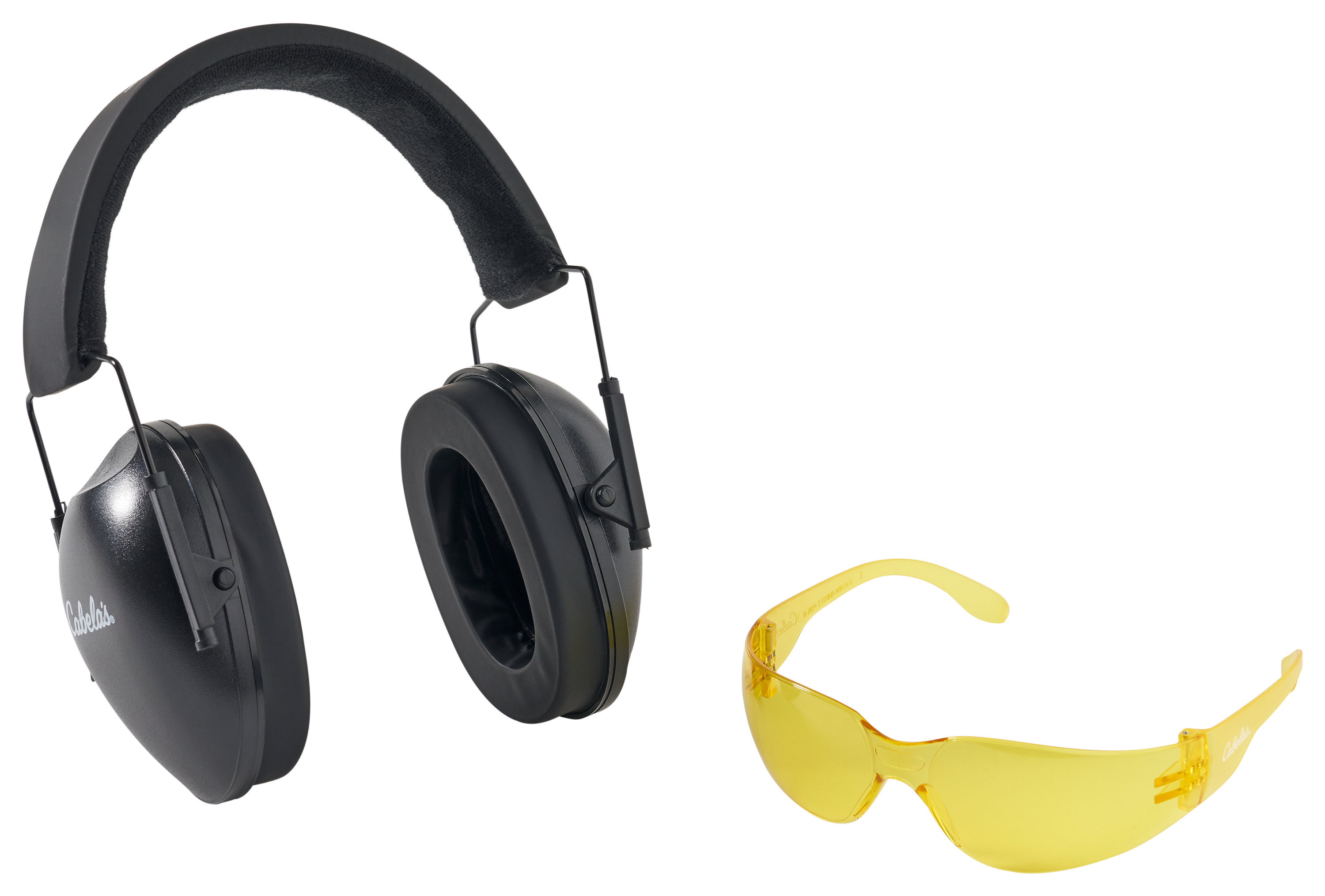 Cabela's Shooter's Earmuffs and Glasses Combo