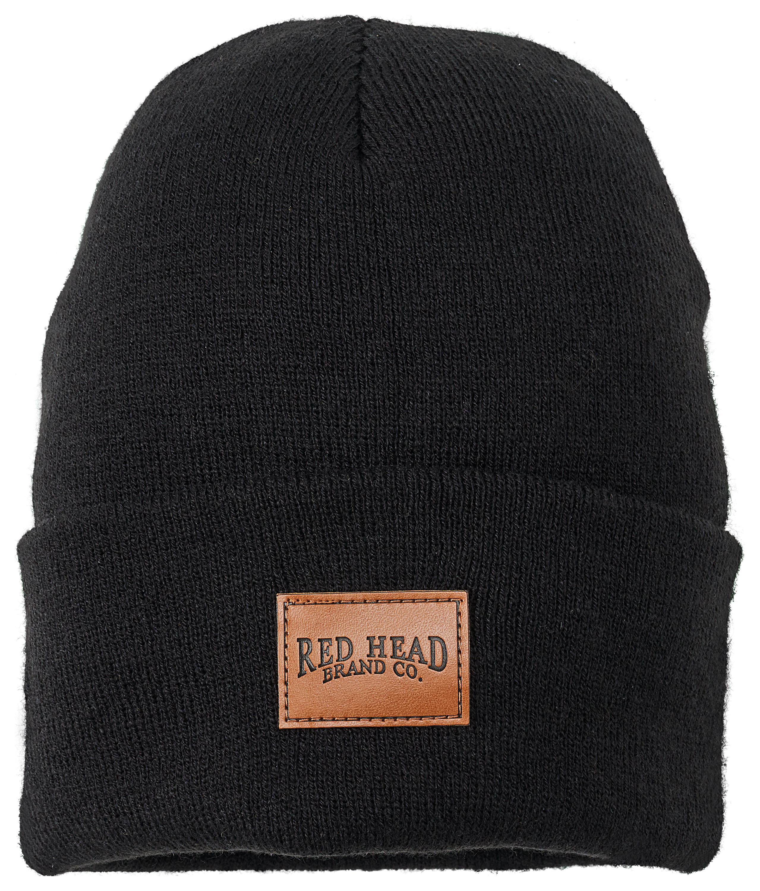 Image of RedHead Knit Cuffed Beanie - Black