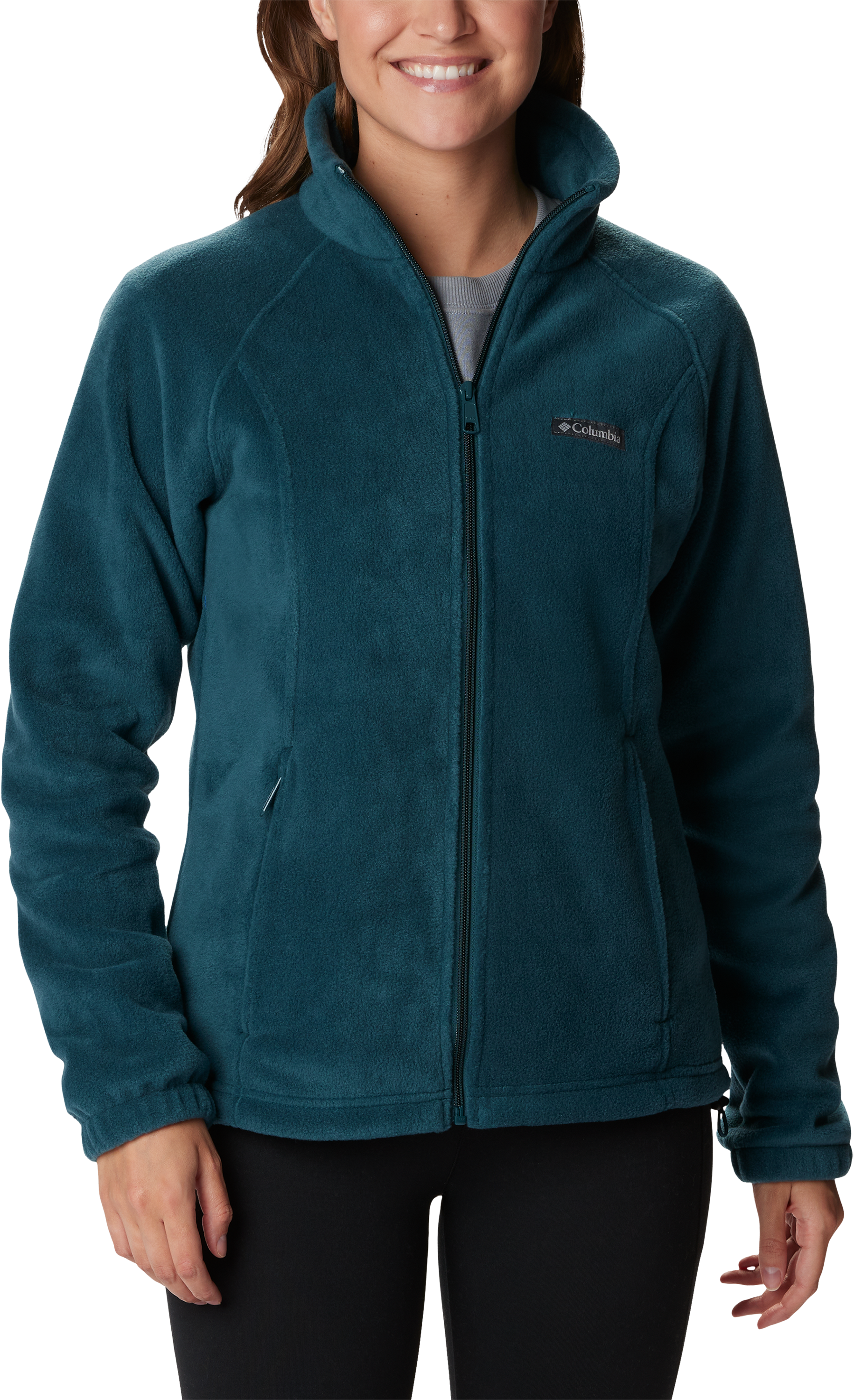 Image of Columbia Benton Springs Full-Zip Fleece Jacket for Ladies - Night Wave - M