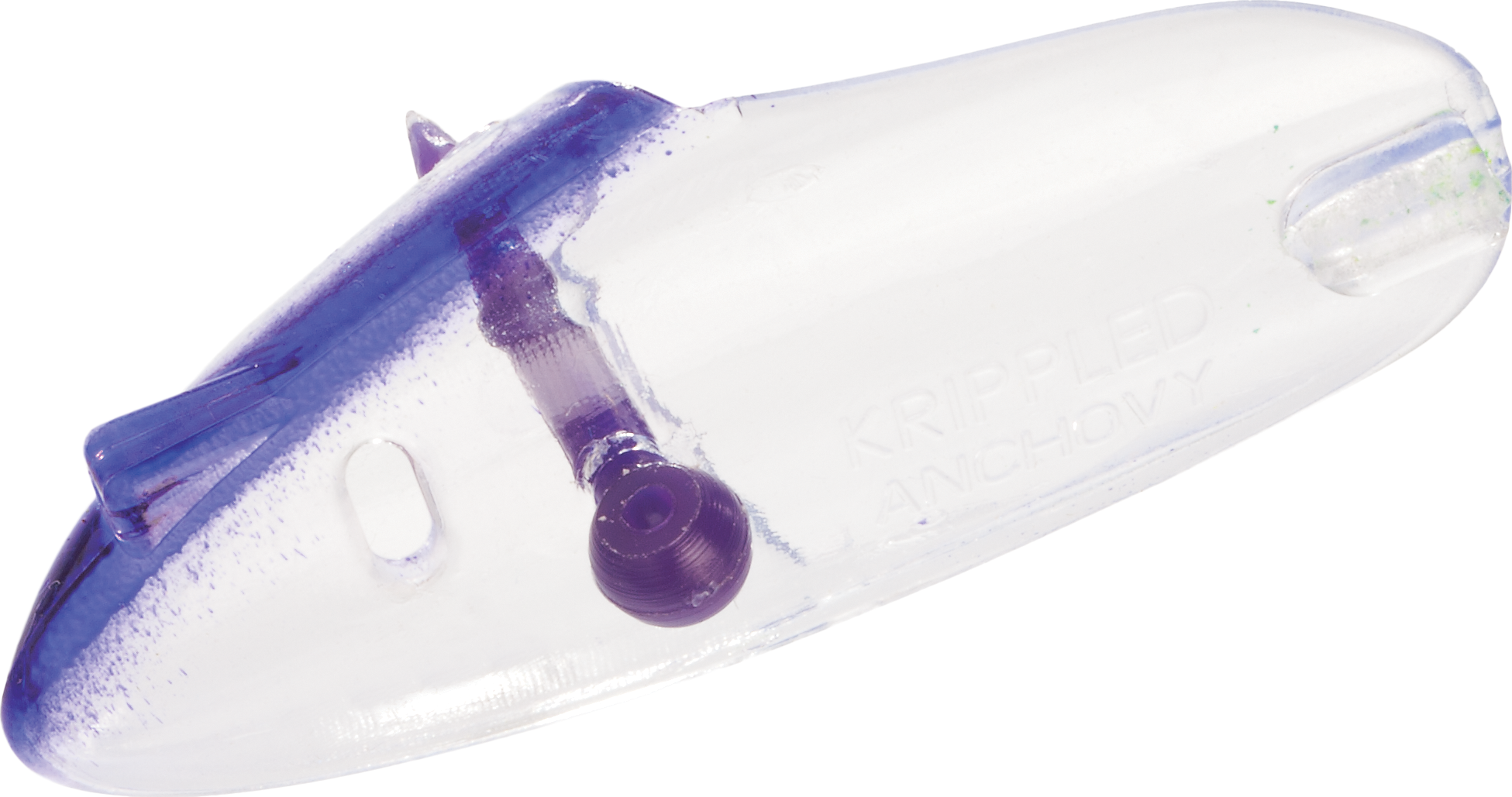 Krippled Fishing Lures Anchovy Heads - Grape UV