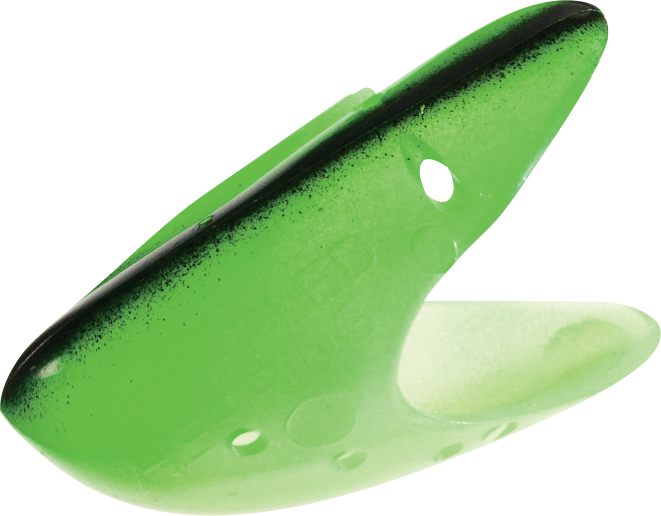 Krippled Herring Heads - Green Black/Chartreuse Glow