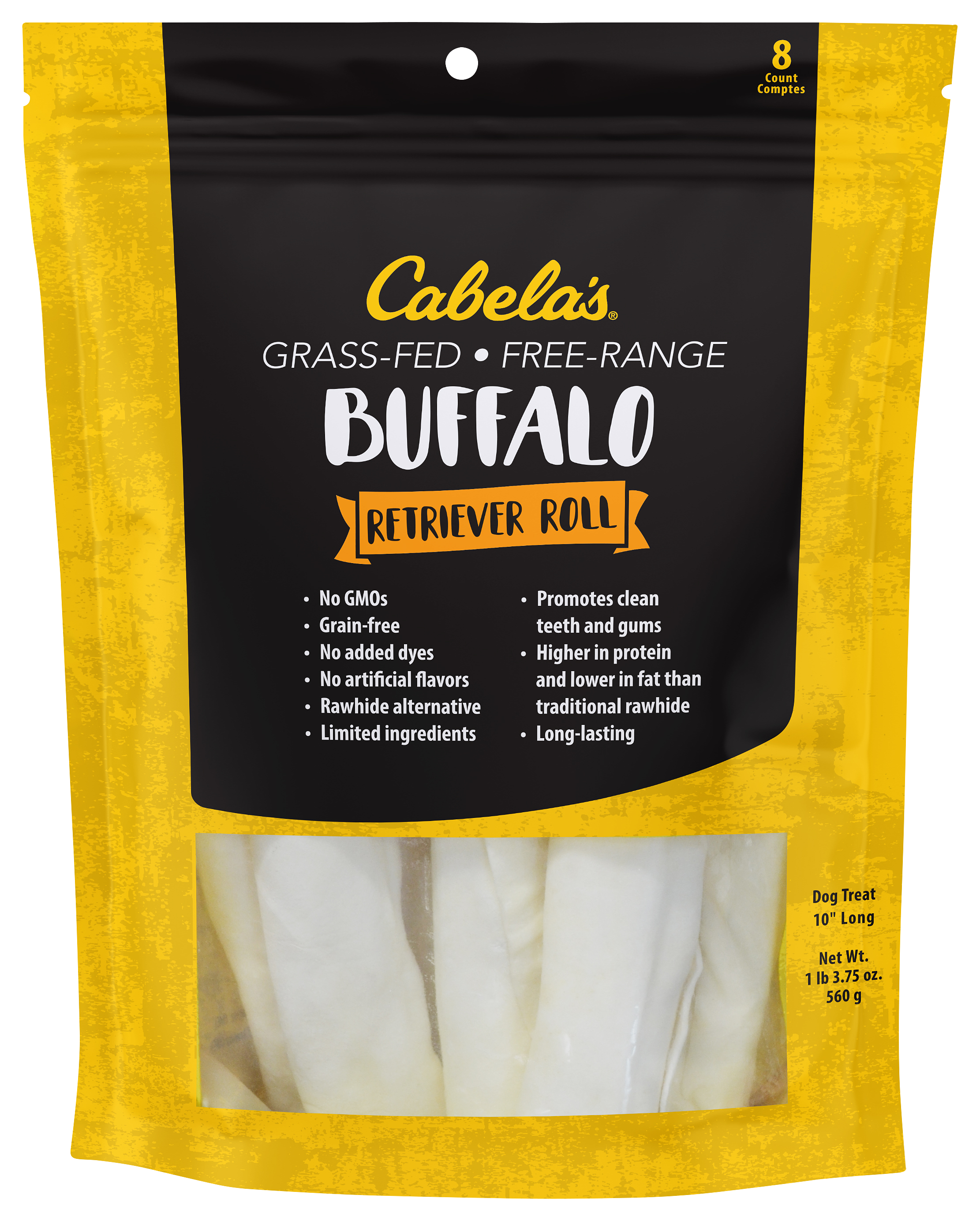 Cabela's Buffalo Retriever Roll Dog Treats - Cabela's