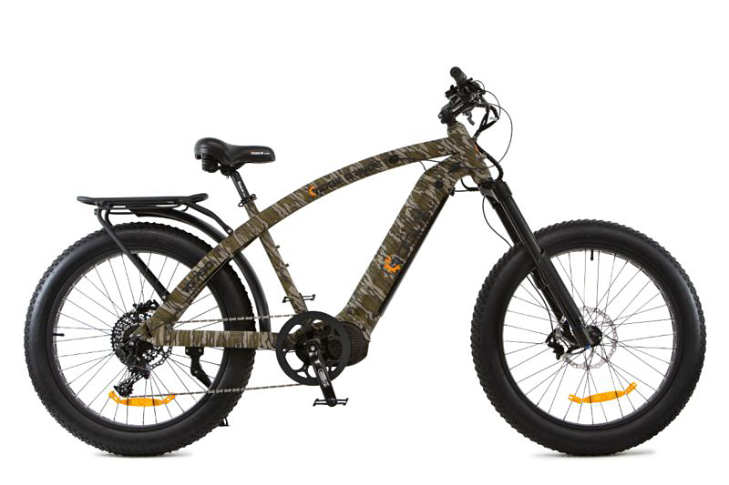 Rogue Ridge RG750 750W Electric Fat Tire Bike - Mossy Oak Original Bottomla