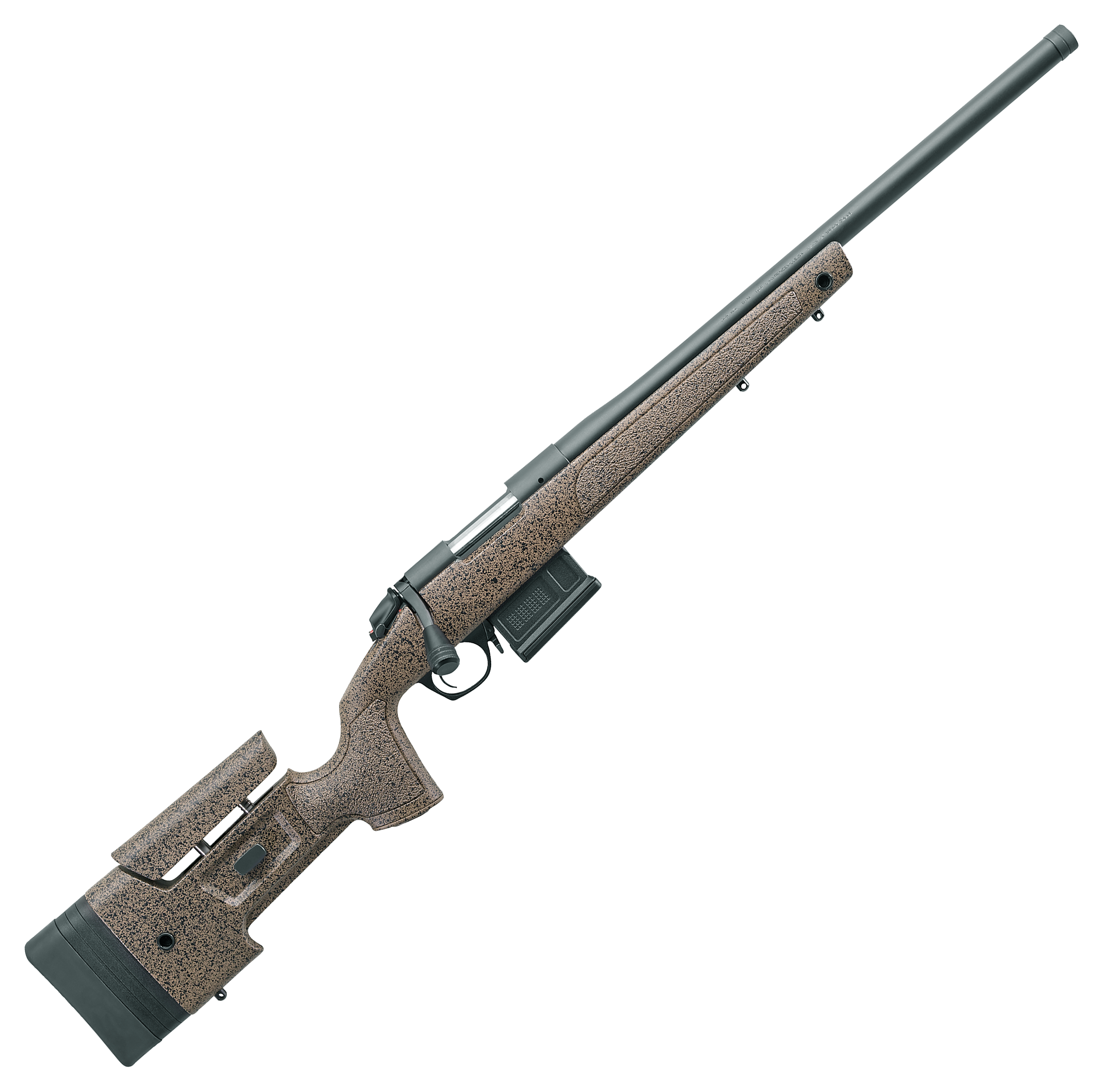 Bergara B-14 HMR Bolt-Action Rifle - 6.5 Creedmoor - 22″ - Right Hand - Graphite Black Cerakote - 5 + 1 - Bergara