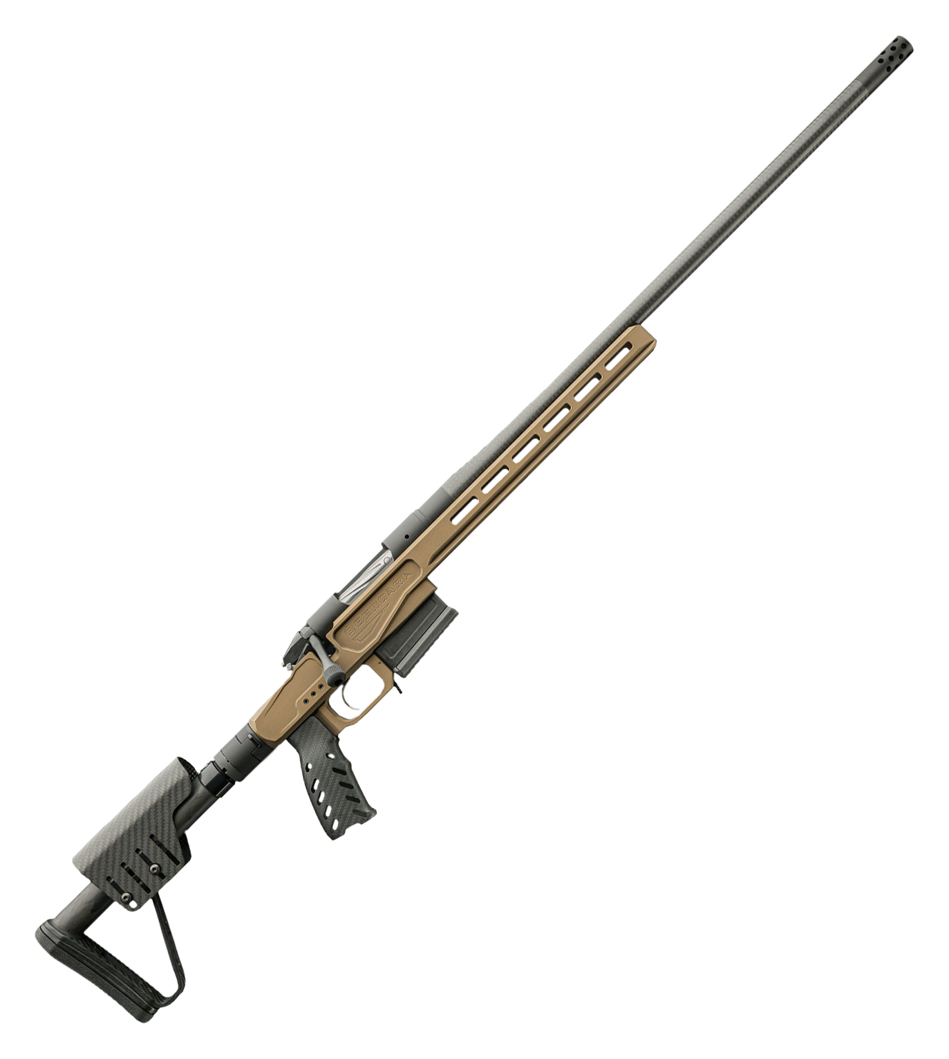 Bergara MgLite BoltAction Rifle  65 Creedmoor  Burnt Bronze  22   5  1